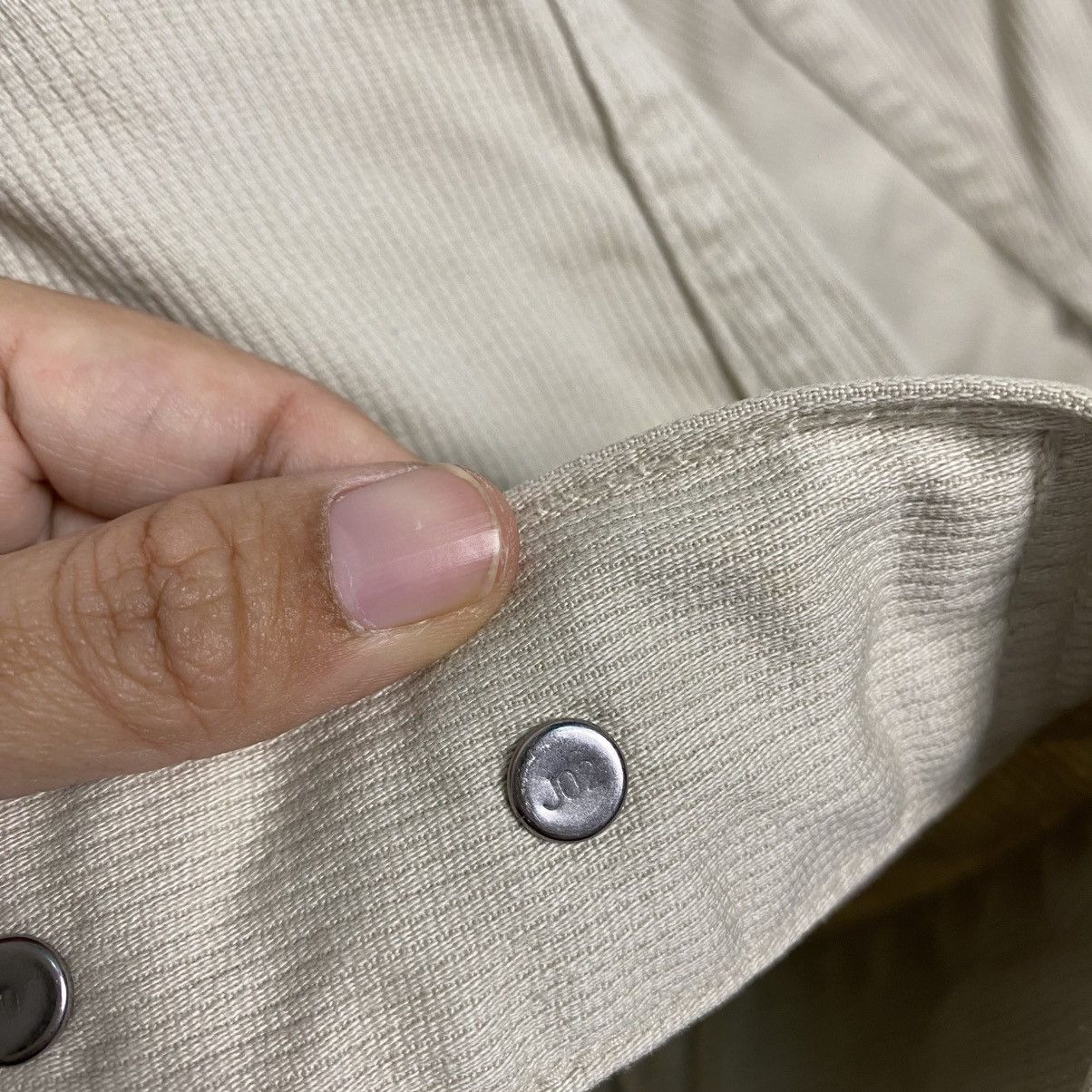 Levi's 📌Vintage Trucker Corduroy Jacket White Levi's Jackets Size US XXS / EU 40 - 18 Thumbnail