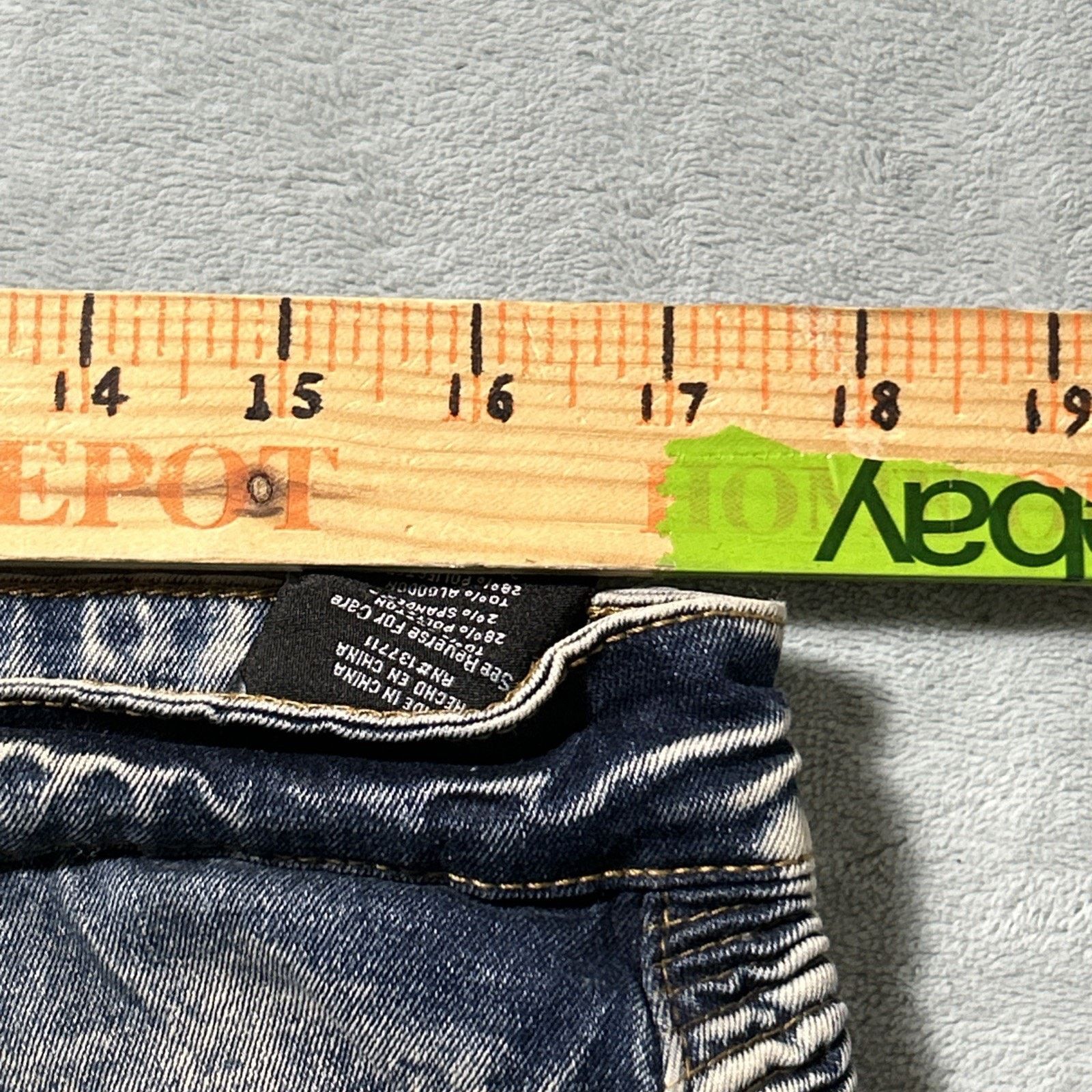 Xray Footwear Grunge Rips Acid Wash Straight Leg Jeans 34x30 Hamilton Size 34" / US 12 / IT 48 - 11 Thumbnail