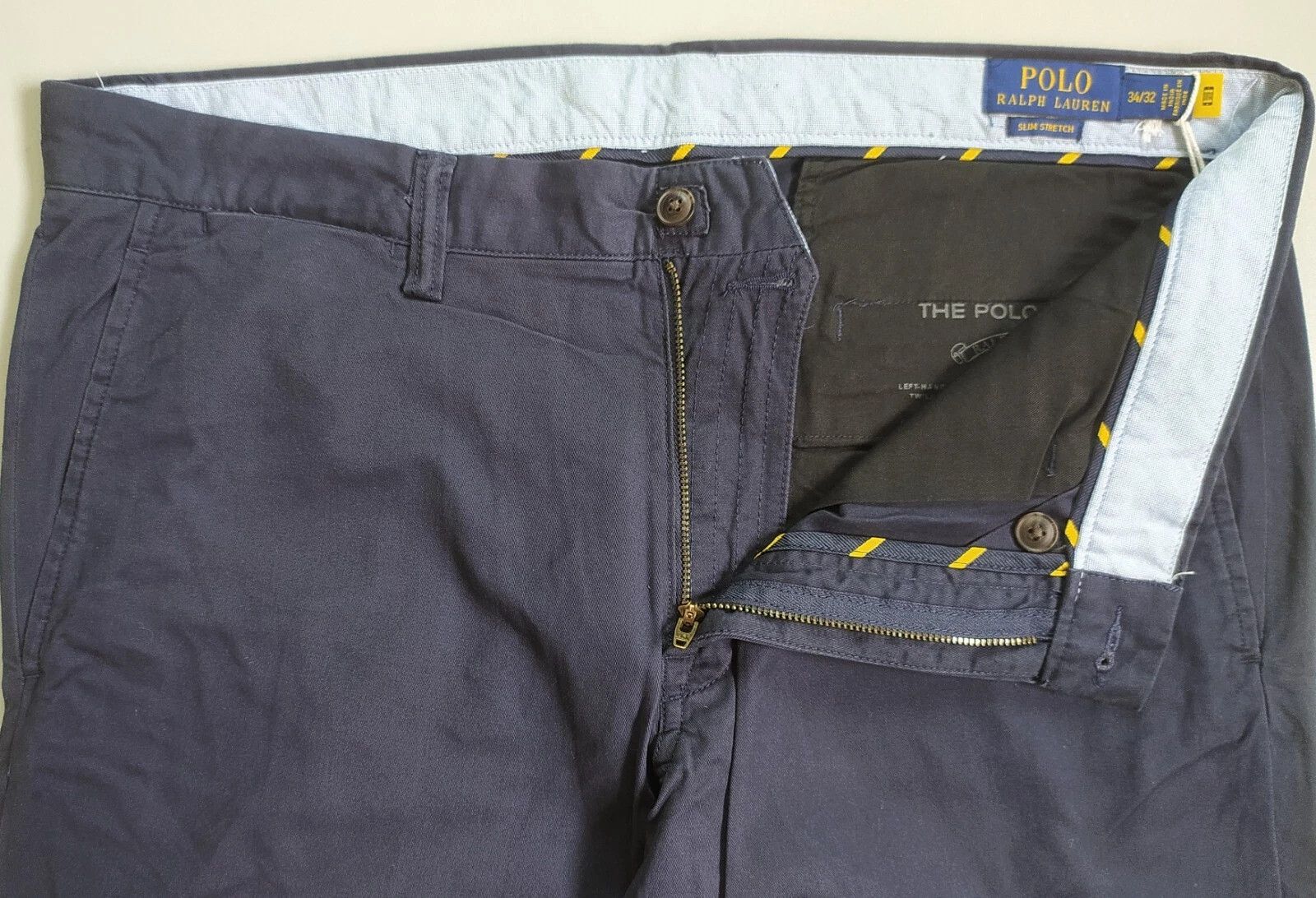Polo Ralph Lauren Polo Ralph Lauren Slim Stretch Fit Chino Trouser FTP 0094 Size US 34 / EU 50 - 4 Thumbnail