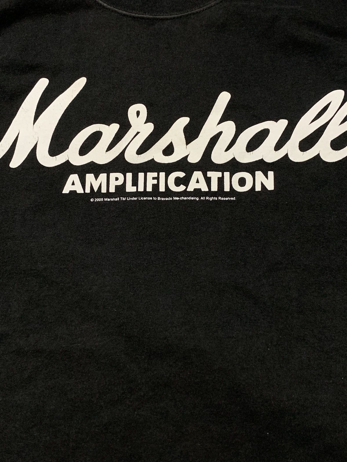Vintage Vintage 2005 Marshall Amplification Big Logo Tee Size US S / EU 44-46 / 1 - 2 Thumbnail