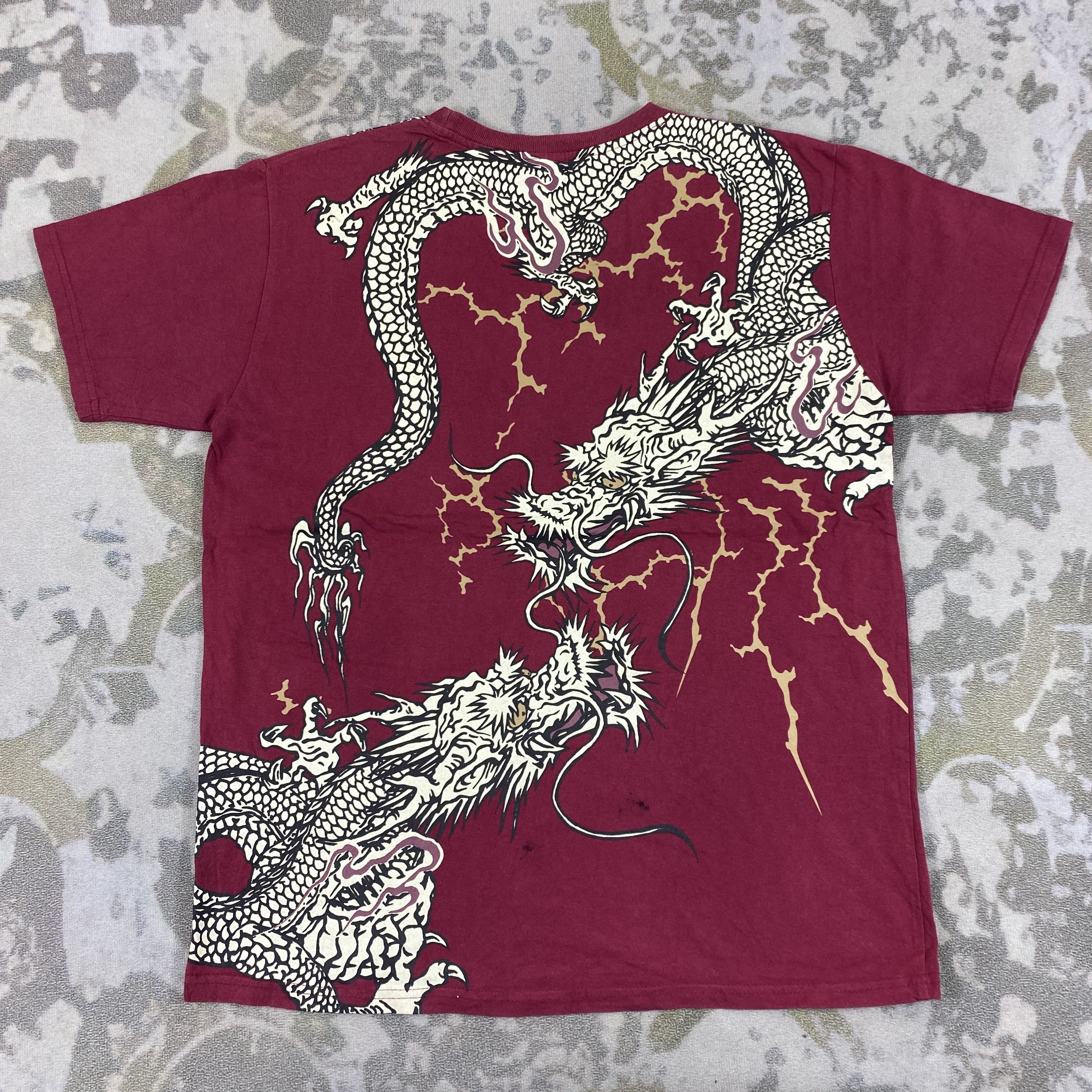 Beauty Beast 💥💥BULLET NOISE SUKAJAN SHIRT DRAGON MOTIVE-D095 Size US M / EU 48-50 / 2 - 1 Thumbnail