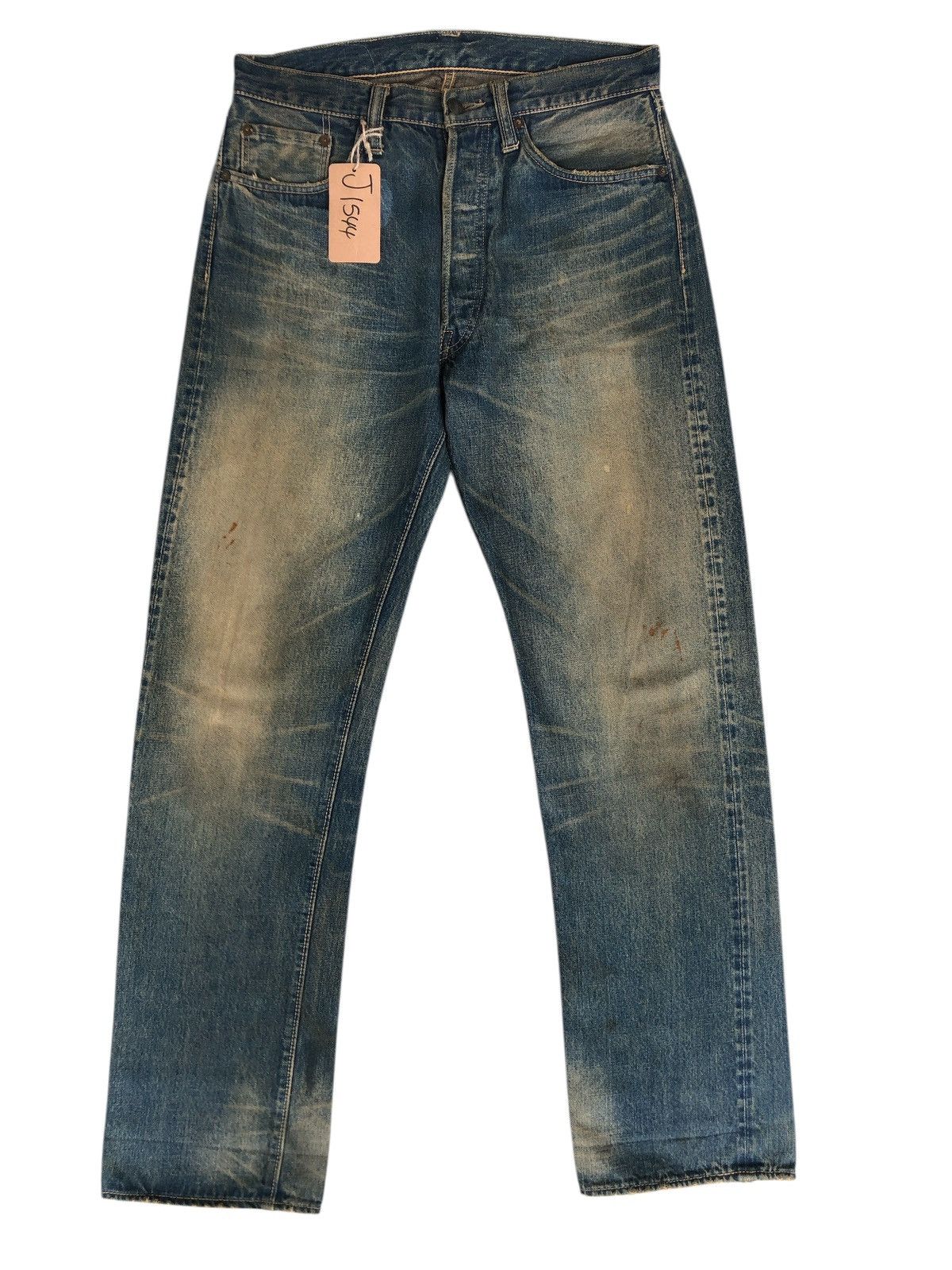 Sugar Cane Vintage Sugarcane 065 Distressed Denim Selvedge Denim Star Size US 32 / EU 48 - 4 Thumbnail