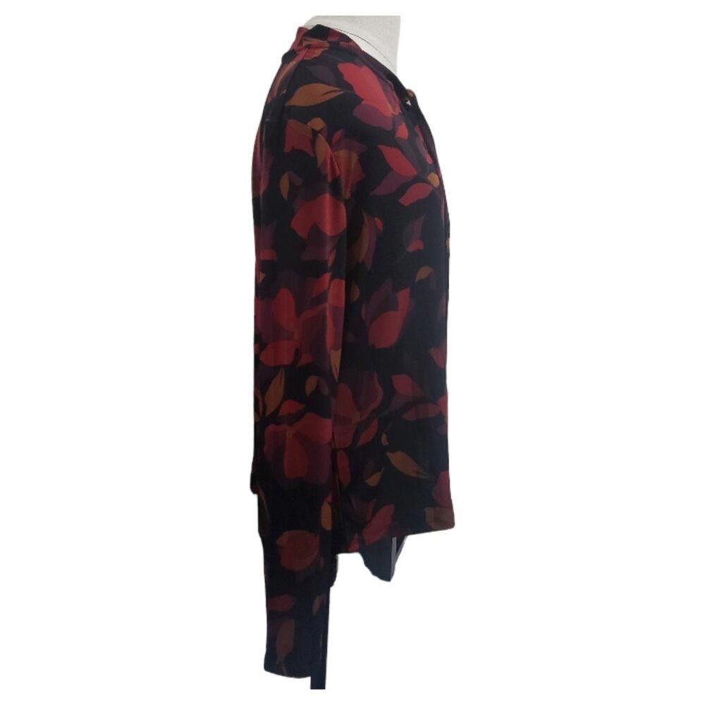 Elie Tahari CT1675 Tahari Floral Autumn Blouse XL Size XL / US 12-14 / IT 48-50 - 3 Thumbnail