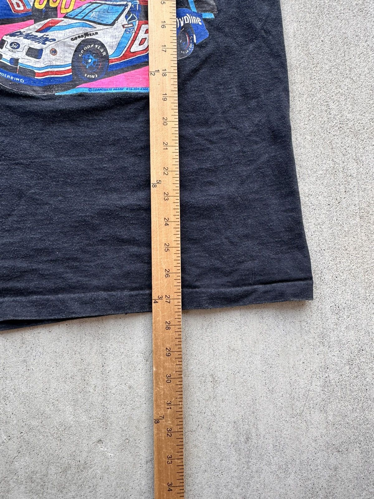 NASCAR × Vintage Vintage Mark Martin Racing Tee Shirt Small 90s Single Stitch Size US S / EU 44-46 / 1 - 7 Thumbnail