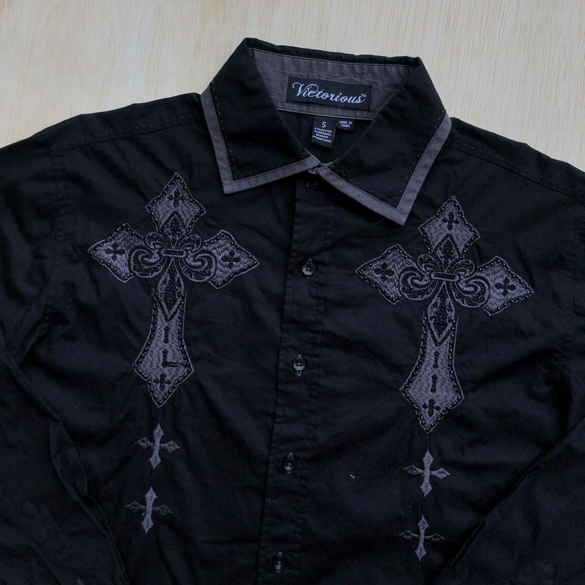 Japanese Brand × Vintage VICTORIOUS SHIRT Size US S / EU 44-46 / 1 - 2 Thumbnail