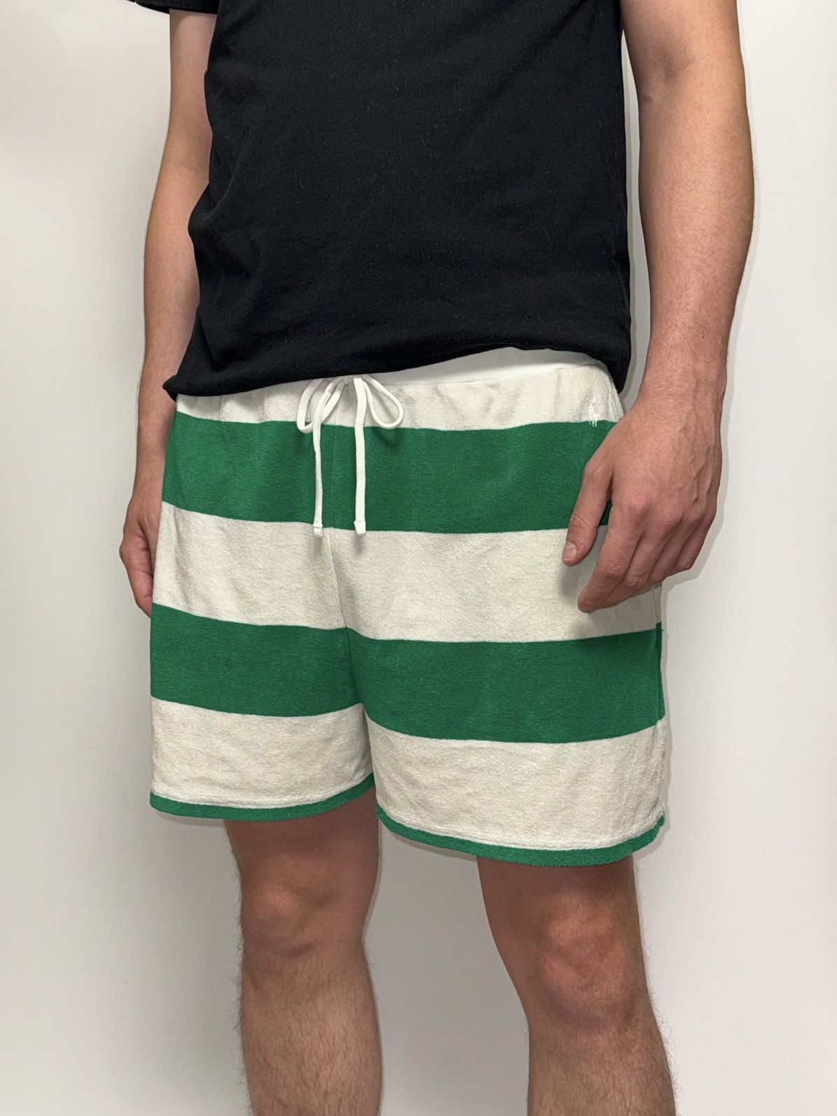 Polo Ralph Lauren Ralph Lauren Towelling Shorts Size US 34 / EU 50 - 1 Thumbnail