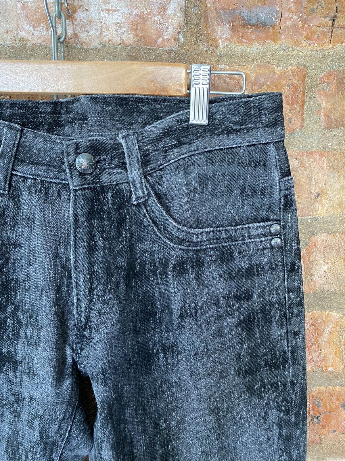14th Addiction Custom Culture Japan Snake Rayon Layer flare denim Size US 30 / EU 46 - 6 Thumbnail