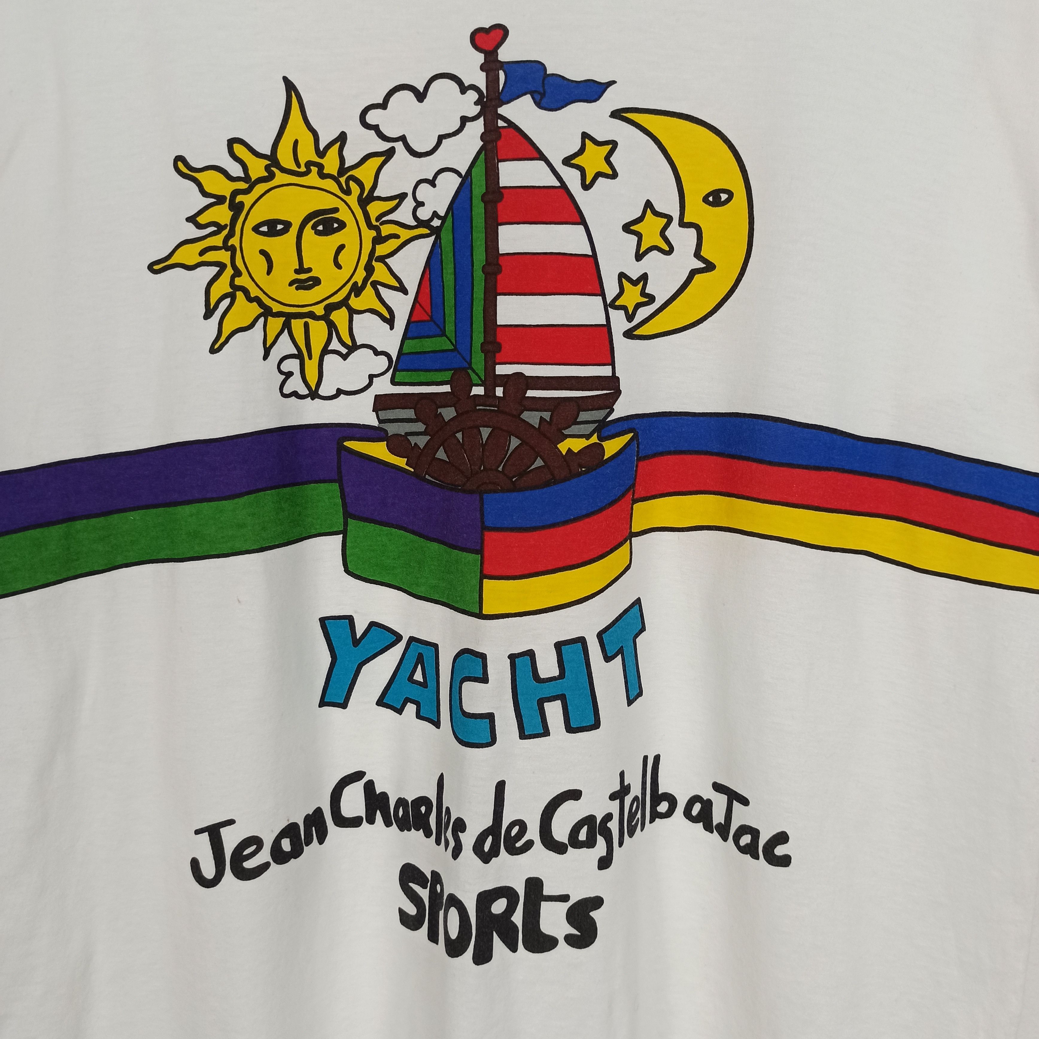 Jean Charles De Castelbajac Vintage Jean Charles De Castelbajac Tshirt Size US L / EU 52-54 / 3 - 2 Thumbnail