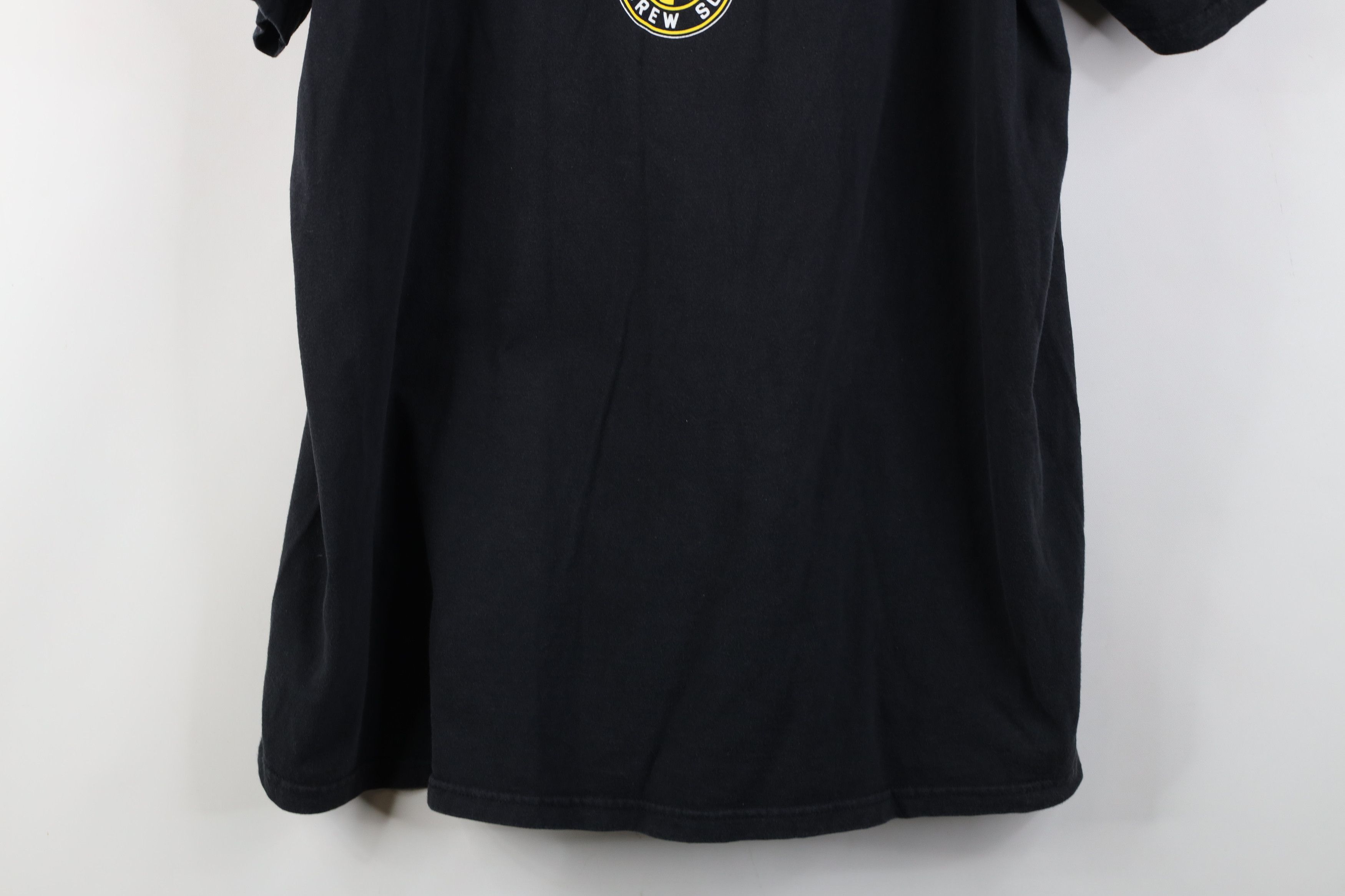 Adidas Adidas Soccer Columbus Crew SC Short Sleeve T-Shirt Black Size US XL / EU 56 / 4 - 3 Thumbnail