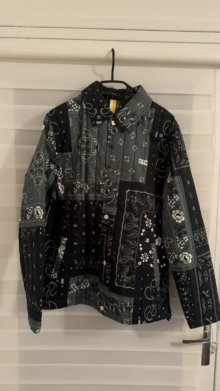 KITH 21SS CARMINE COACHESJACKET コーチジャケット KITH（キス） 21SS CARMINE COACHES JACKET STADIUM カーマイン