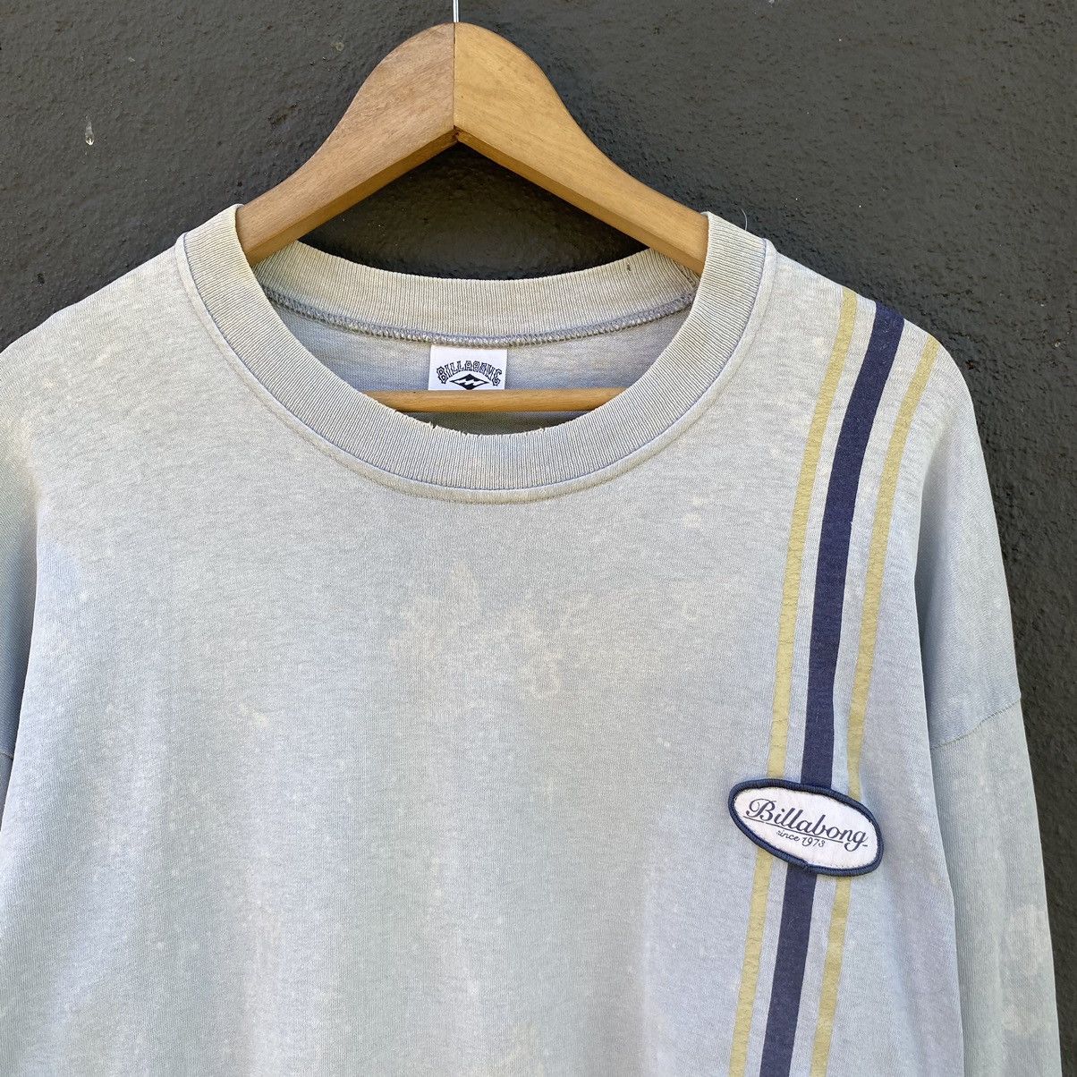 Billabong 💥SICK💥THRASHED Vintage 90s Billabong Surf ERD GRUNGE TEE Size US L / EU 52-54 / 3 - 2 Thumbnail