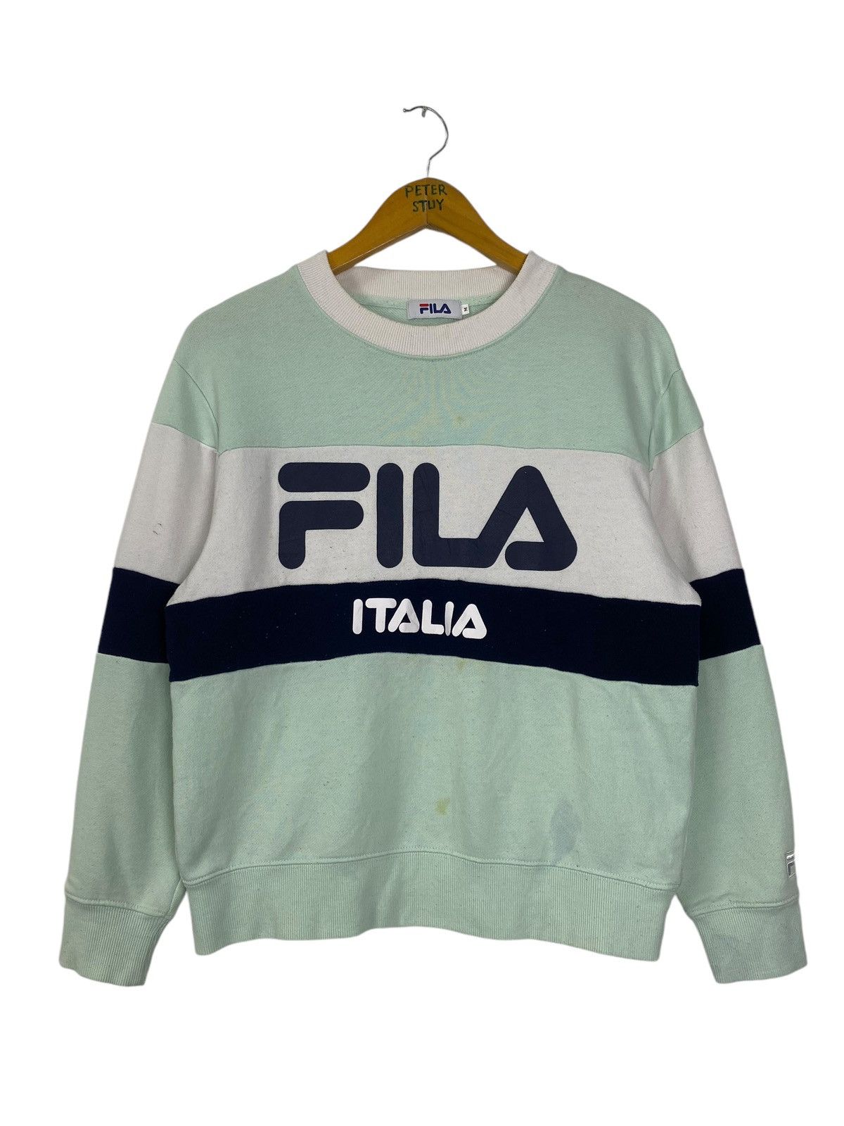Fila × Vintage Vintage Fila Sweatshirt big logo Size US M / EU 48-50 / 2 - 1 Thumbnail