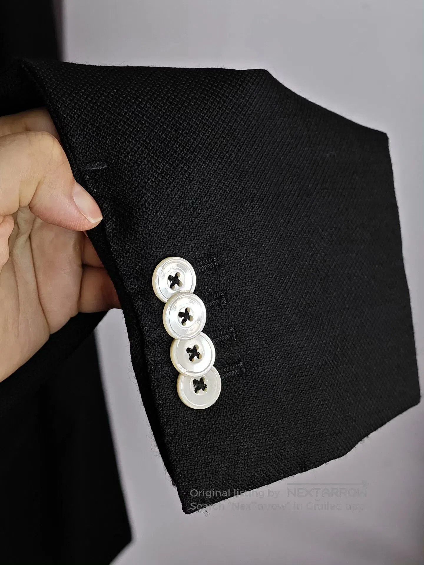 Baldessarini Baldessarini Black Wool Suit Jacket. Size US S / EU 44-46 / 1 - 4 Thumbnail