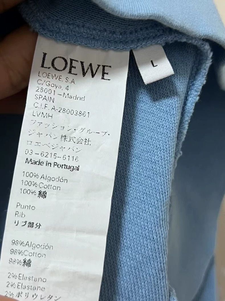 Loewe LOEWE Rough embroidered hoodie Size L / US 10 / IT 46 - 2 Thumbnail