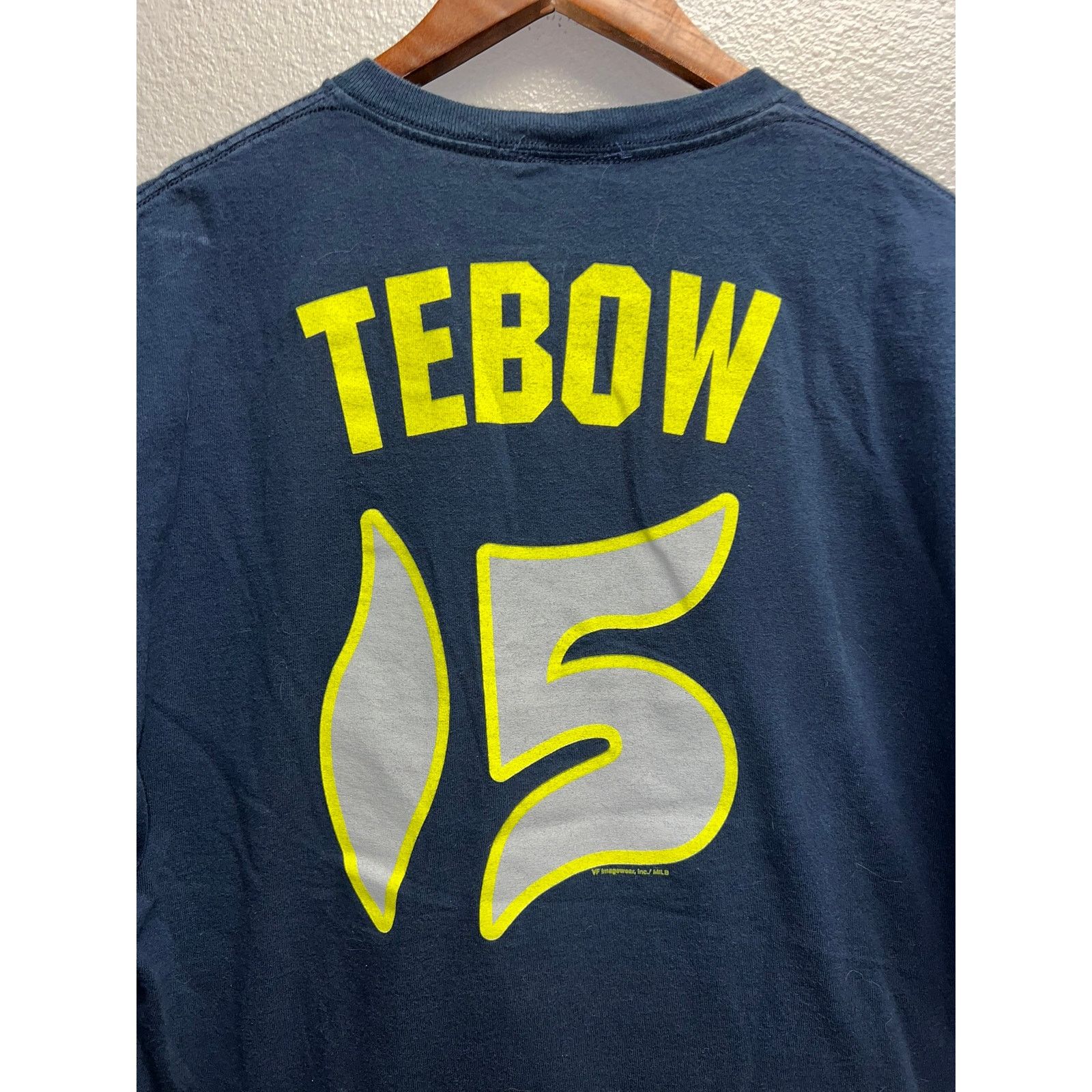 CSA Columbia Fireflies Shirt Tim Tebow Minor League Baseball Tee Size US L / EU 52-54 / 3 - 5 Thumbnail