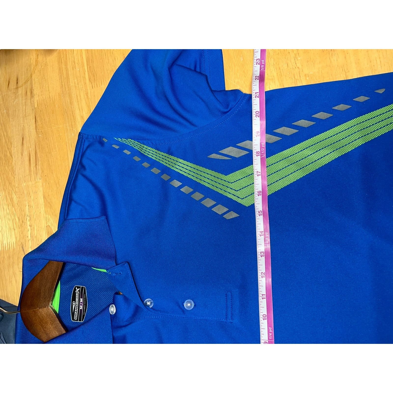 Grand Slam Grand Slam Blue Polo Shirt Golf Golfing Slam X Active Top M Size US M / EU 48-50 / 2 - 8 Thumbnail