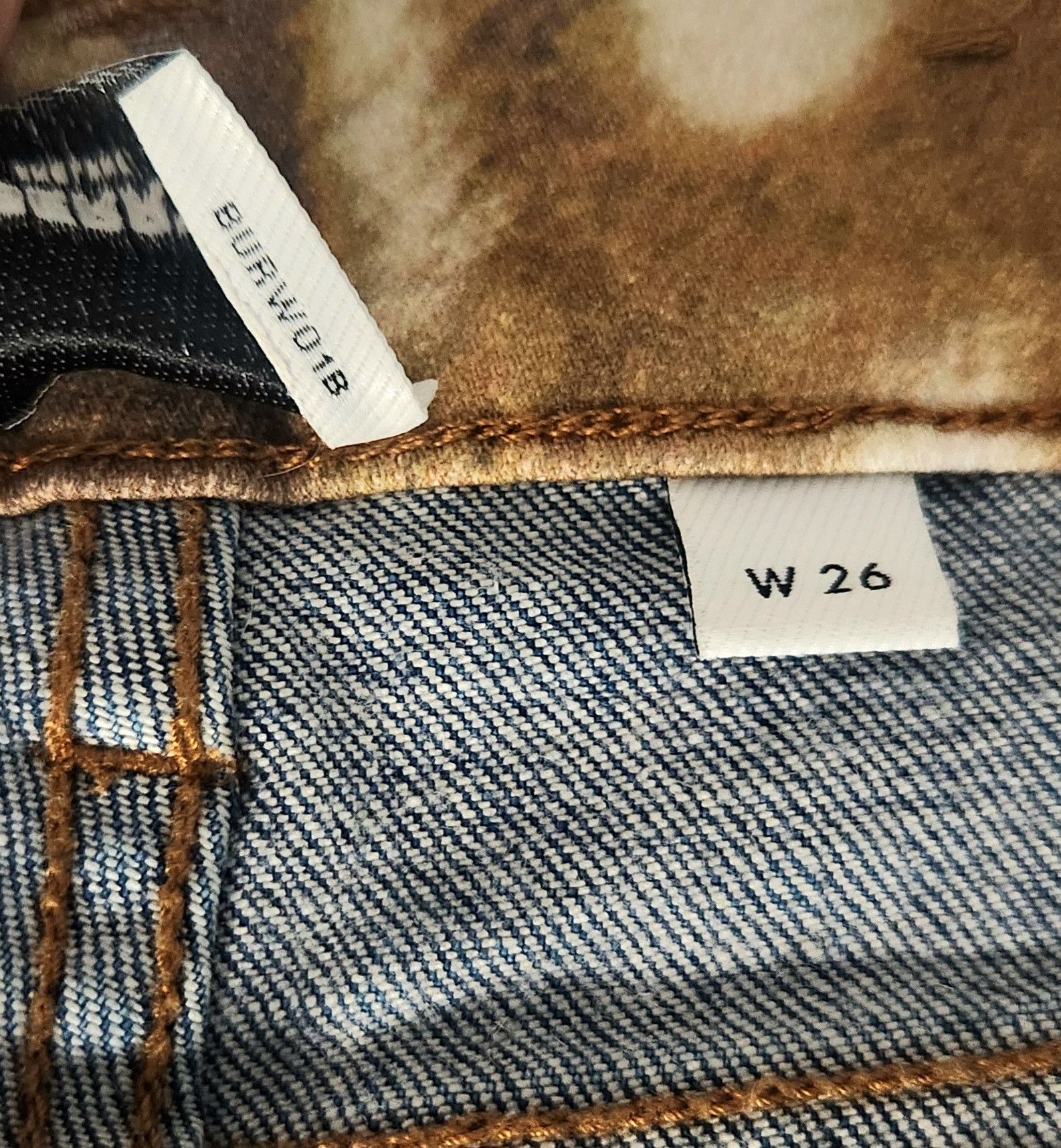 Burberry × Designer Burberry Bambi Ladies 26 Waisted Logo Patch Mid-rise Skinny Size 26" / US 2 / IT 38 - 11 Thumbnail