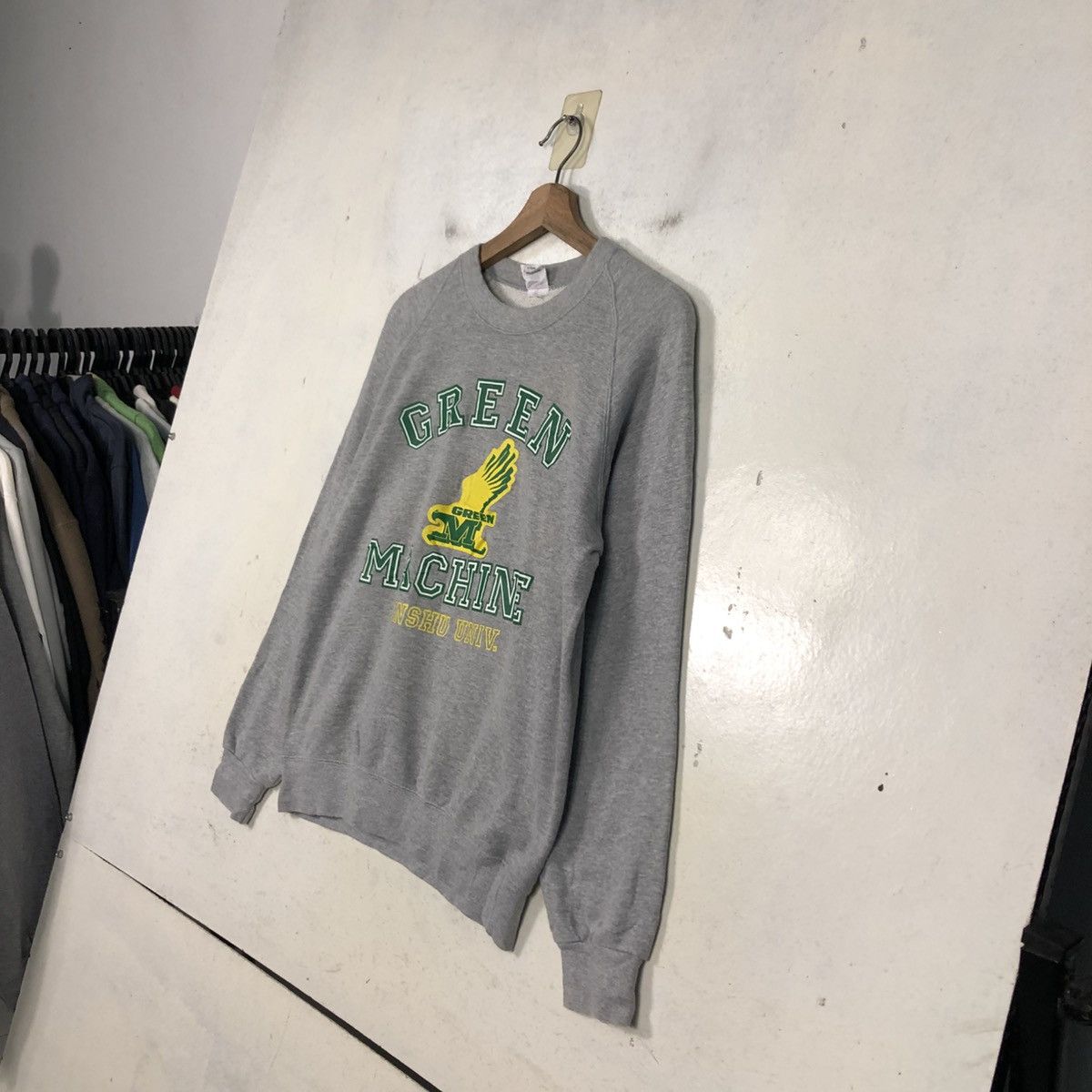 Japanese Brand 📌Green Machine Senshu University Vintage Sweatshirt Size US M / EU 48-50 / 2 - 4 Thumbnail