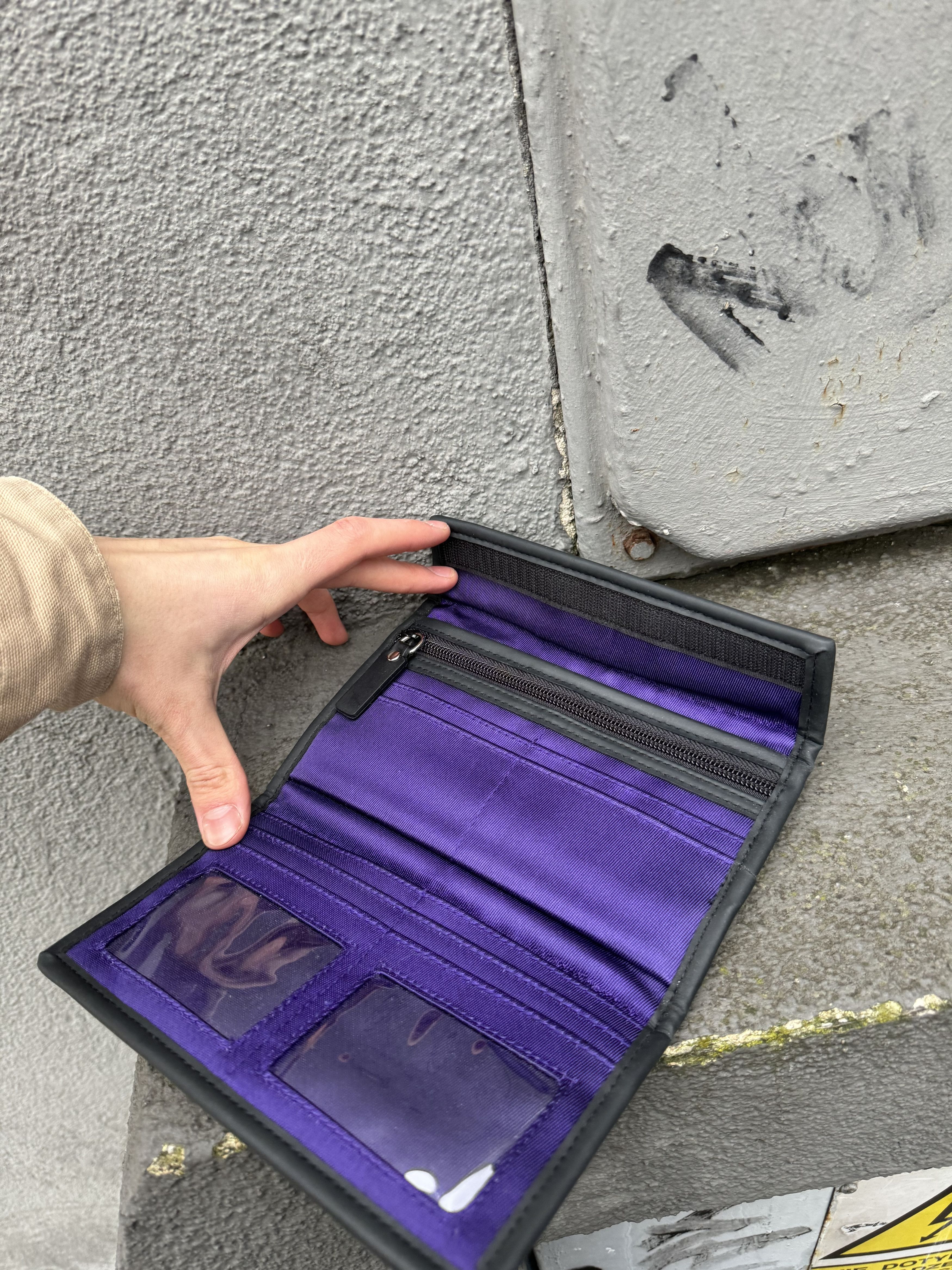 Polo Ralph Lauren × Ralph Lauren × Vintage Vintage Polo Sport Wallet Purple Size ONE SIZE - 4 Thumbnail