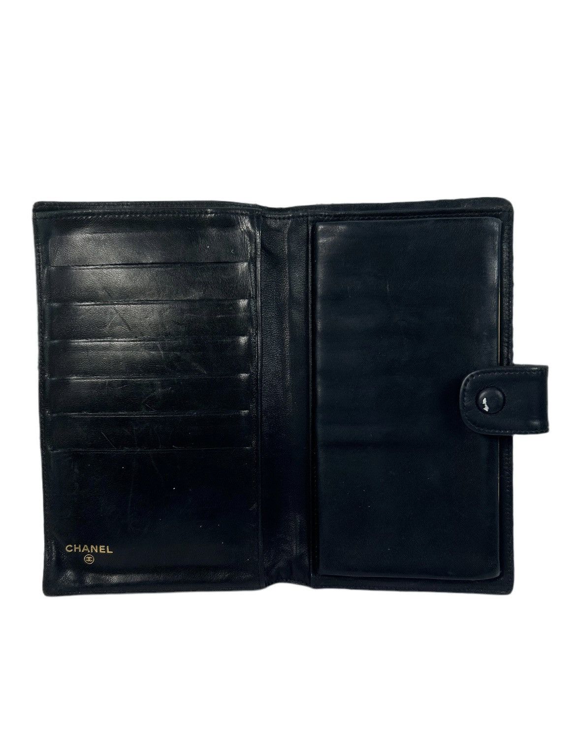 Chanel Chanel CC Leather Long Wallet Size ONE SIZE - 3 Thumbnail
