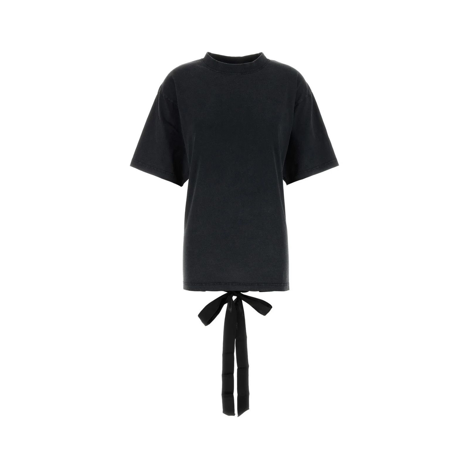BALENCIAGA Graphite Cotton T-shirt New And Authentic (Women'