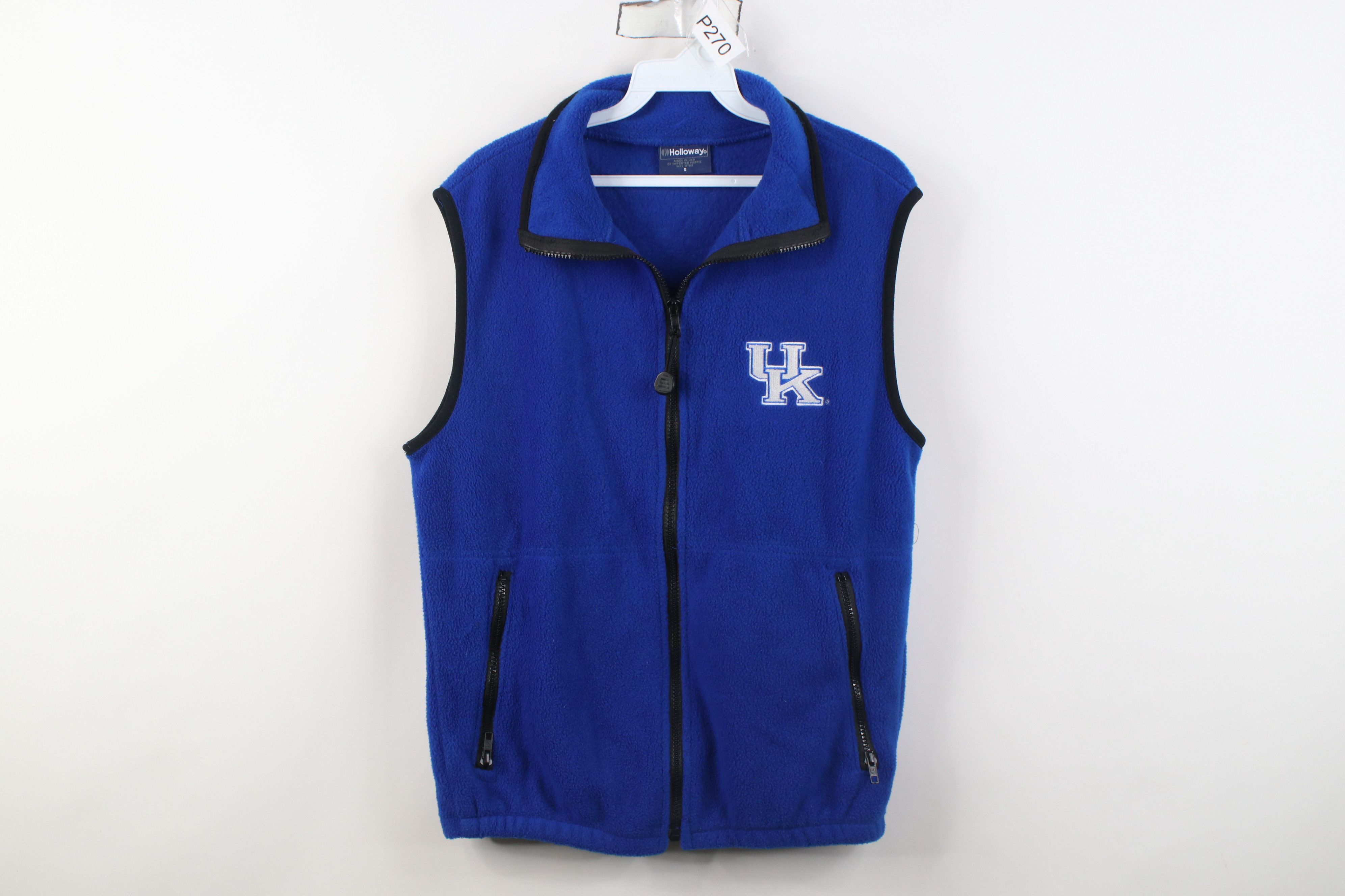 Vintage Vintage 90s University of Kentucky Wildcats Vest Jacket USA Size US S / EU 44-46 / 1 - 1 Thumbnail