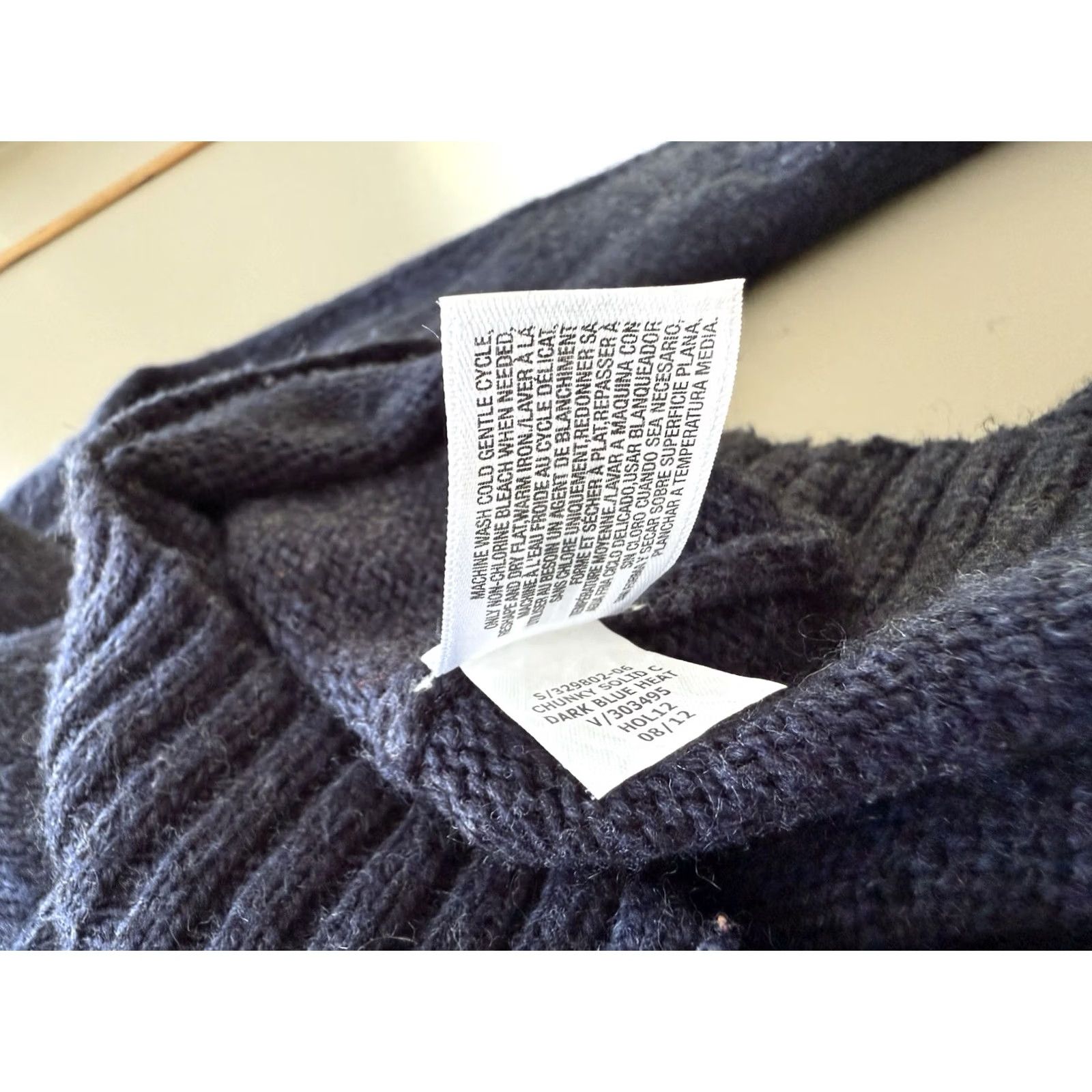 Old Navy Old Navy Mens 2XL Cardigan Sweater Button Up Knit Roll Collar Preppy Classic Dad Core Size US XXL / EU 58 / 5 - 5 Thumbnail
