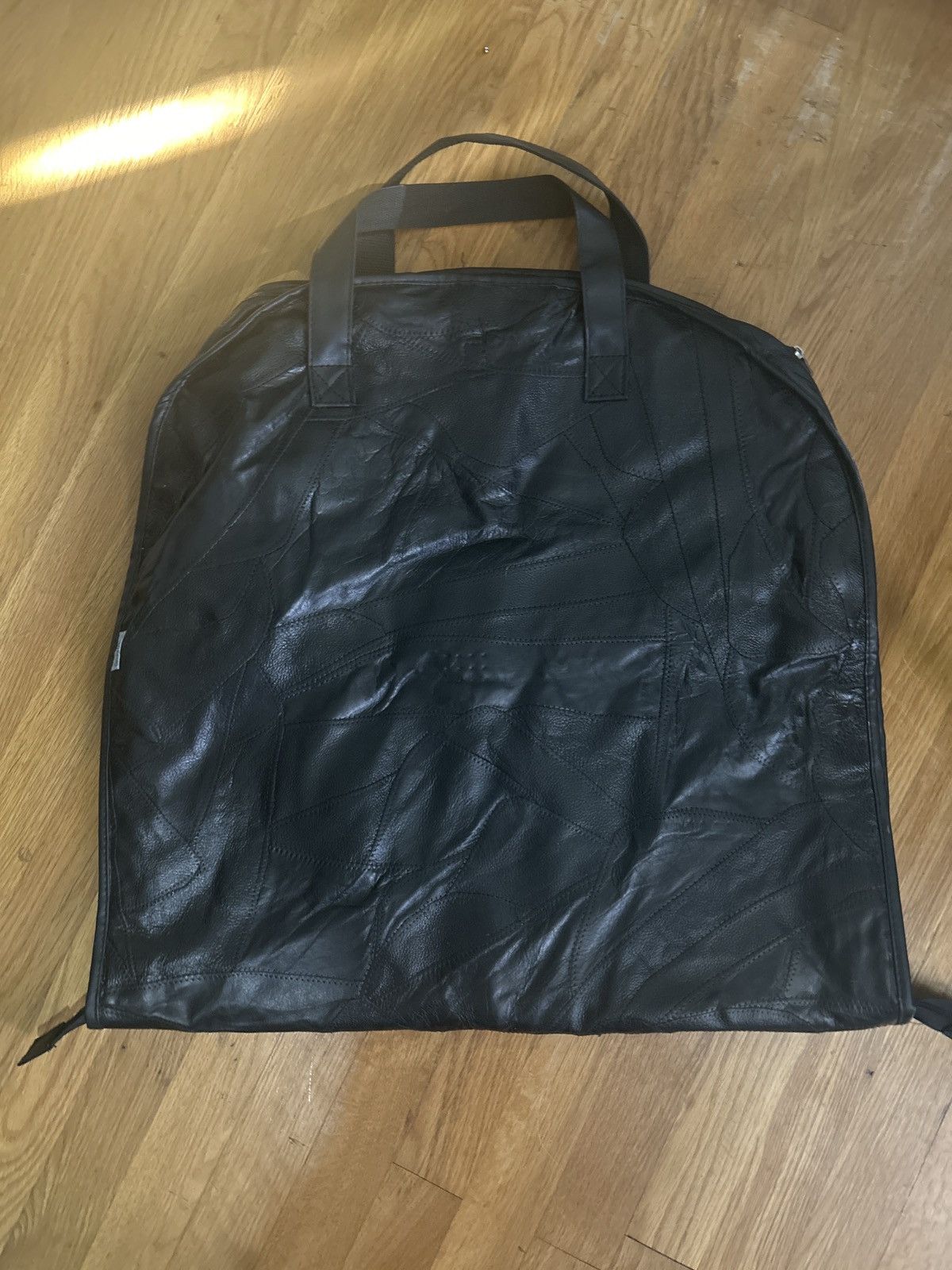 Vintage Black 100% leather Bag Size ONE SIZE - 4 Thumbnail