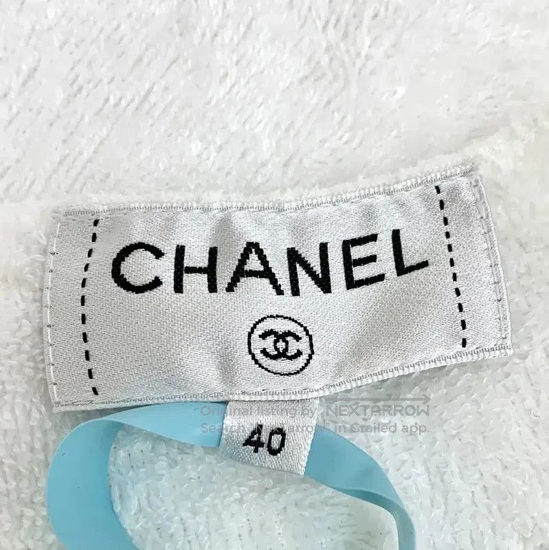 Chanel Chanel White Cotton Women's Pullover Sweater . Size M / US 6-8 / IT 42-44 - 6 Thumbnail