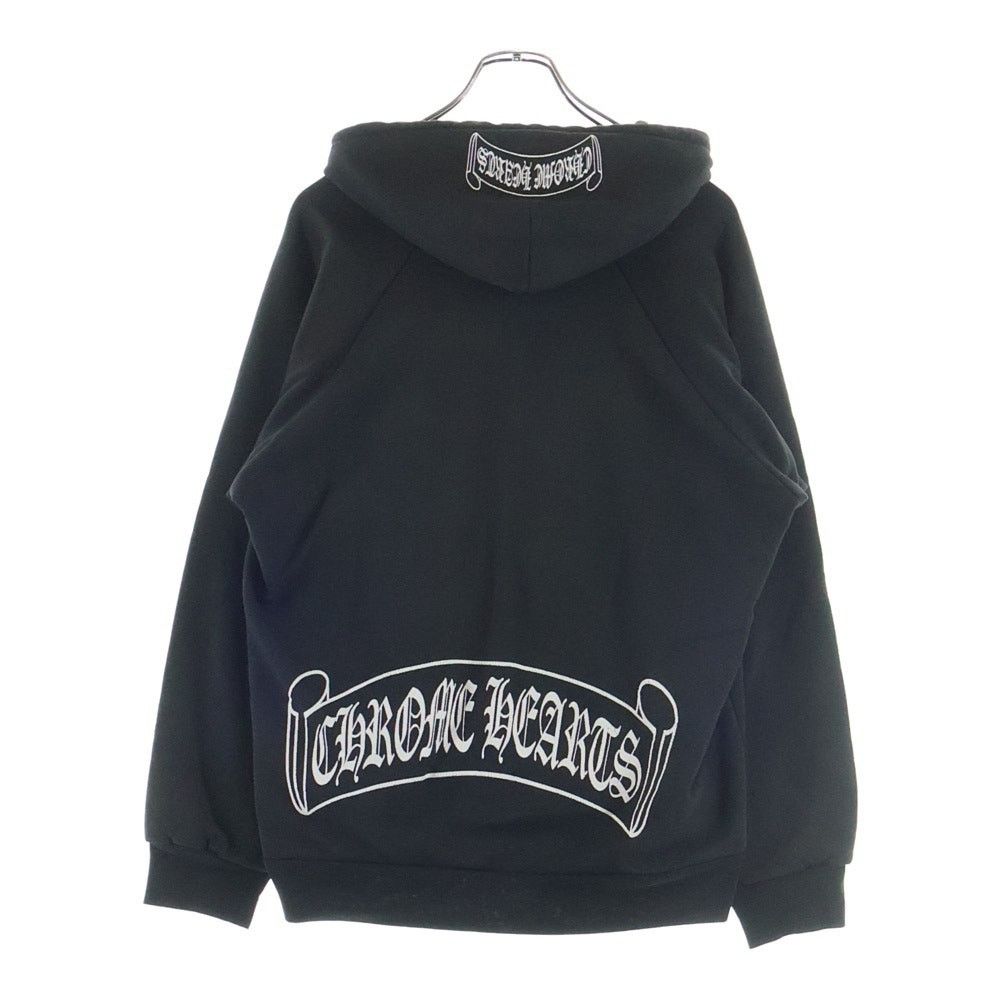 Chrome Hearts Chrome Hearts Old Scroll Label Hoodie Black Size US M / EU 48-50 / 2 - 1 Thumbnail