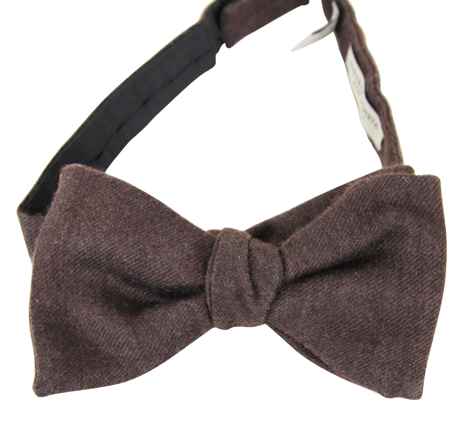 Men's Brown Silk Cashmere Bow Tie
