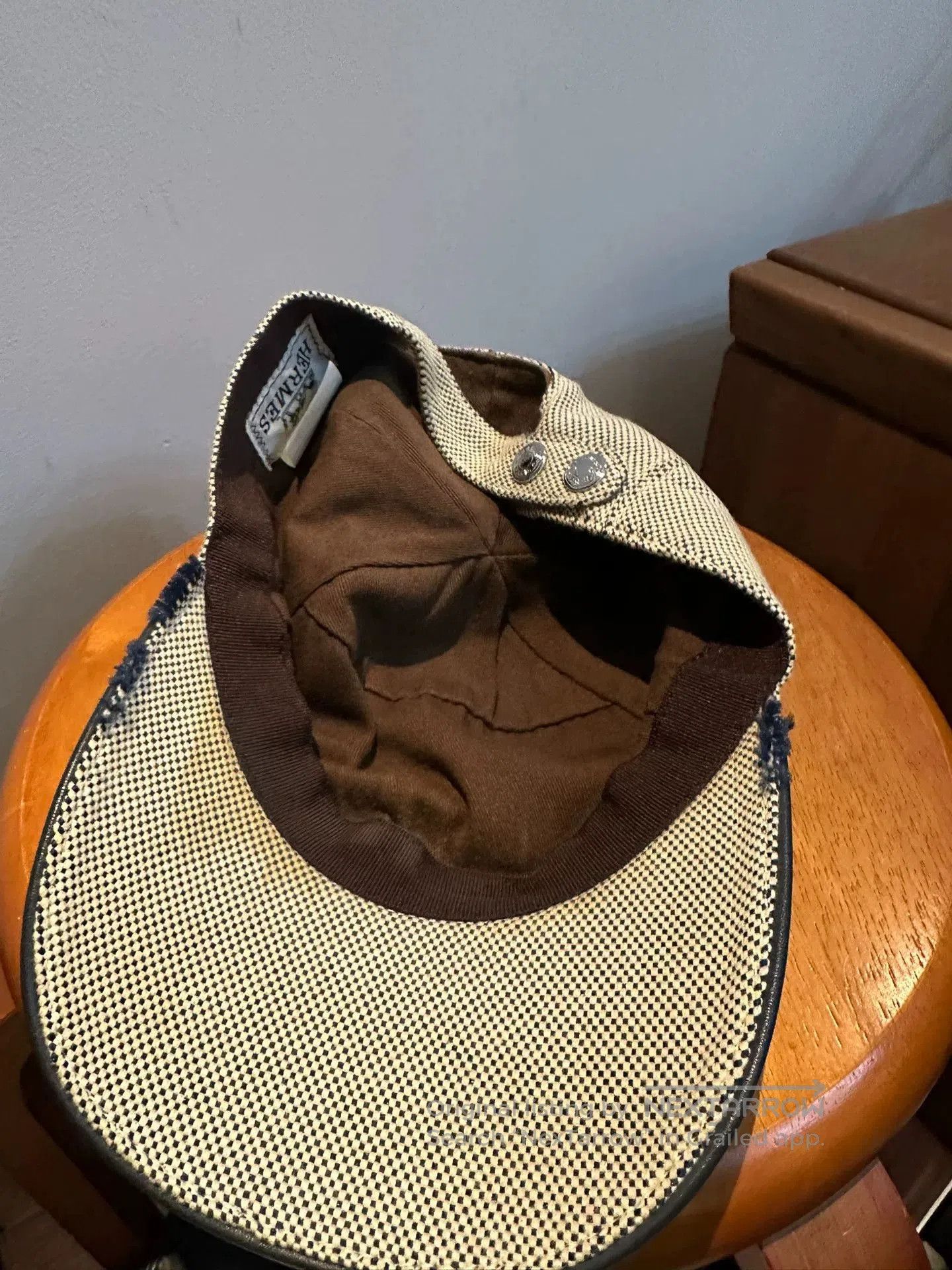 Hermes hermès classic baseball cap in beige. Size ONE SIZE - 2 Thumbnail