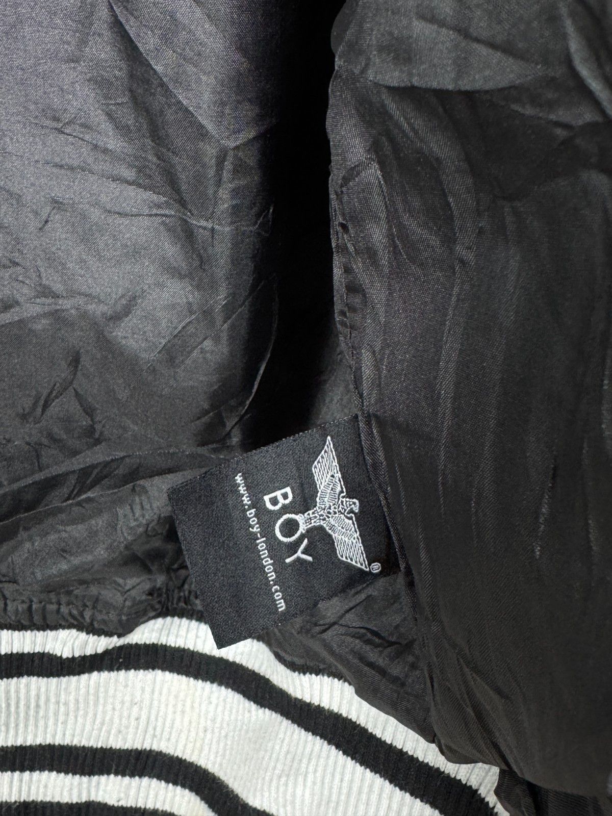 Boy London Boy Tape London Eagle Varsity Wool Bomber Black Jacket Size US S / EU 44-46 / 1 - 14 Thumbnail