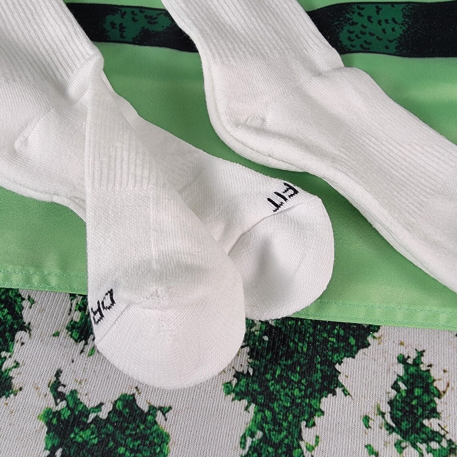 Nike Nike Men's Socks Dri-Fit Everyday Cushioned Crew 2 pr Sz L Size ONE SIZE - 2 Thumbnail