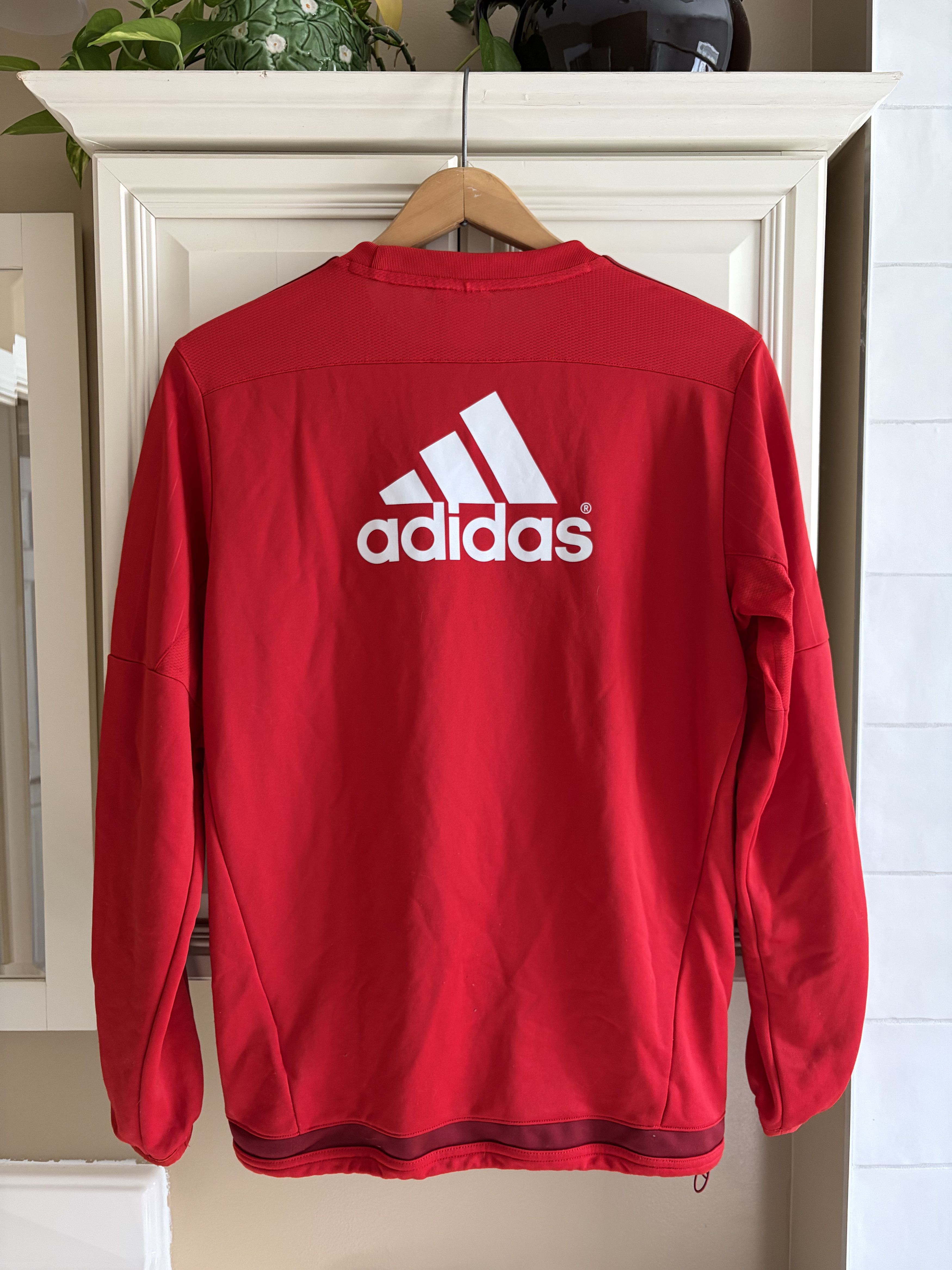 Adidas Adidas Bayern Munich 2015/16 Training Sweatshirt Size US M / EU 48-50 / 2 - 3 Thumbnail