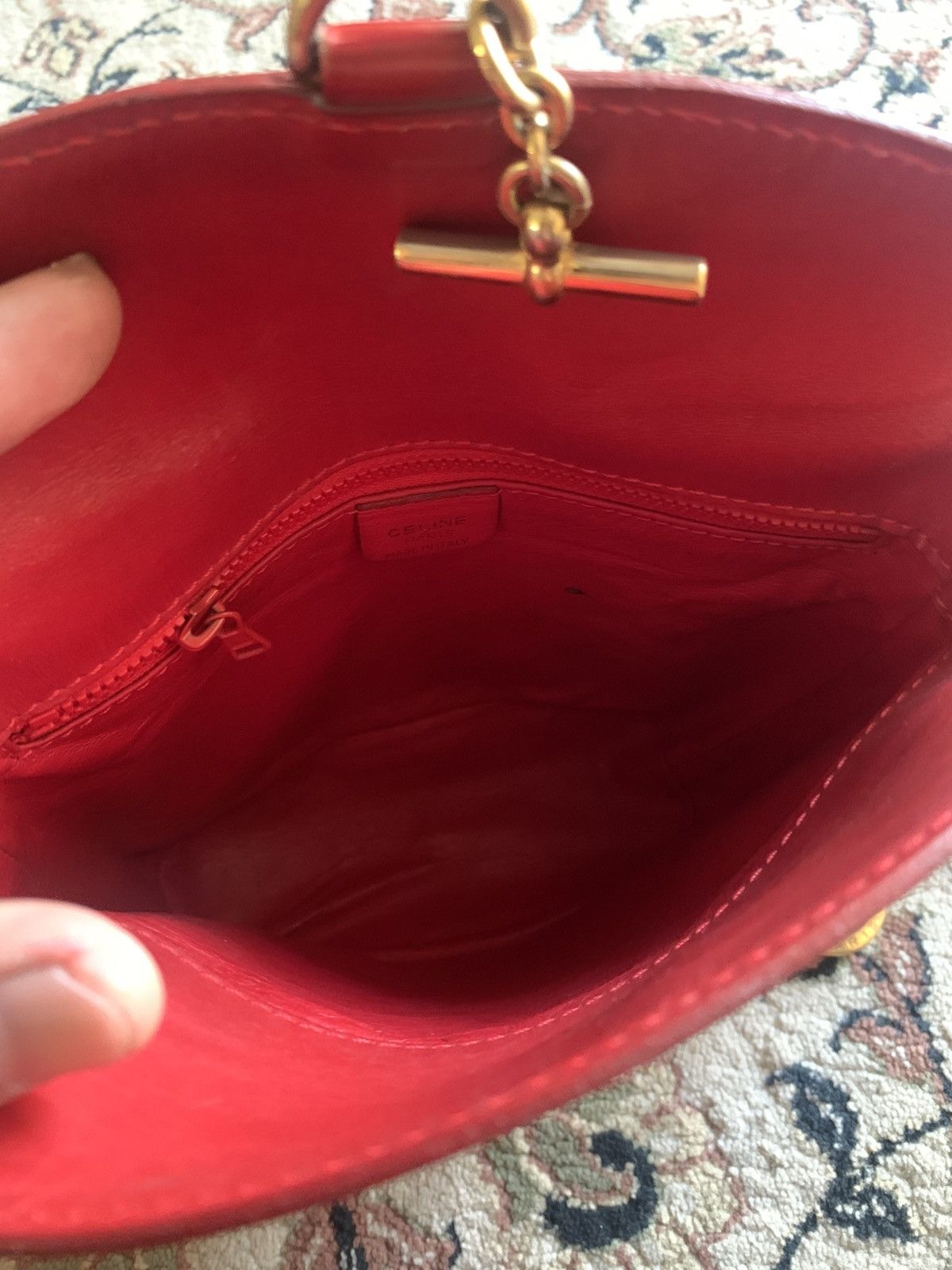 Celine Vintage celine mini sangle bucket bag Size ONE SIZE - 9 Thumbnail