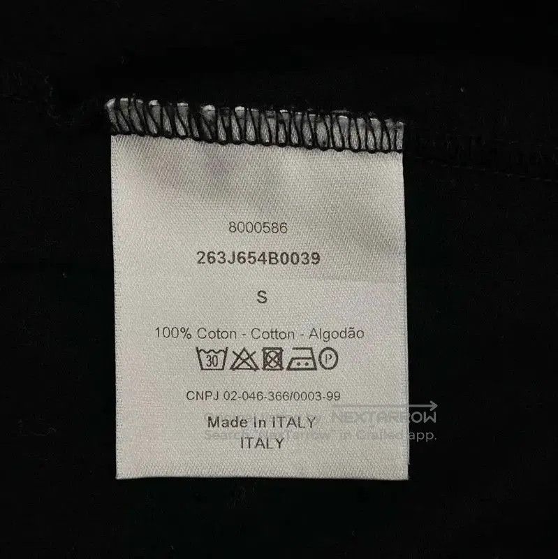 Dior Dior Black Cotton Short Sleeve T. Size S / US 4 / IT 40 - 5 Thumbnail