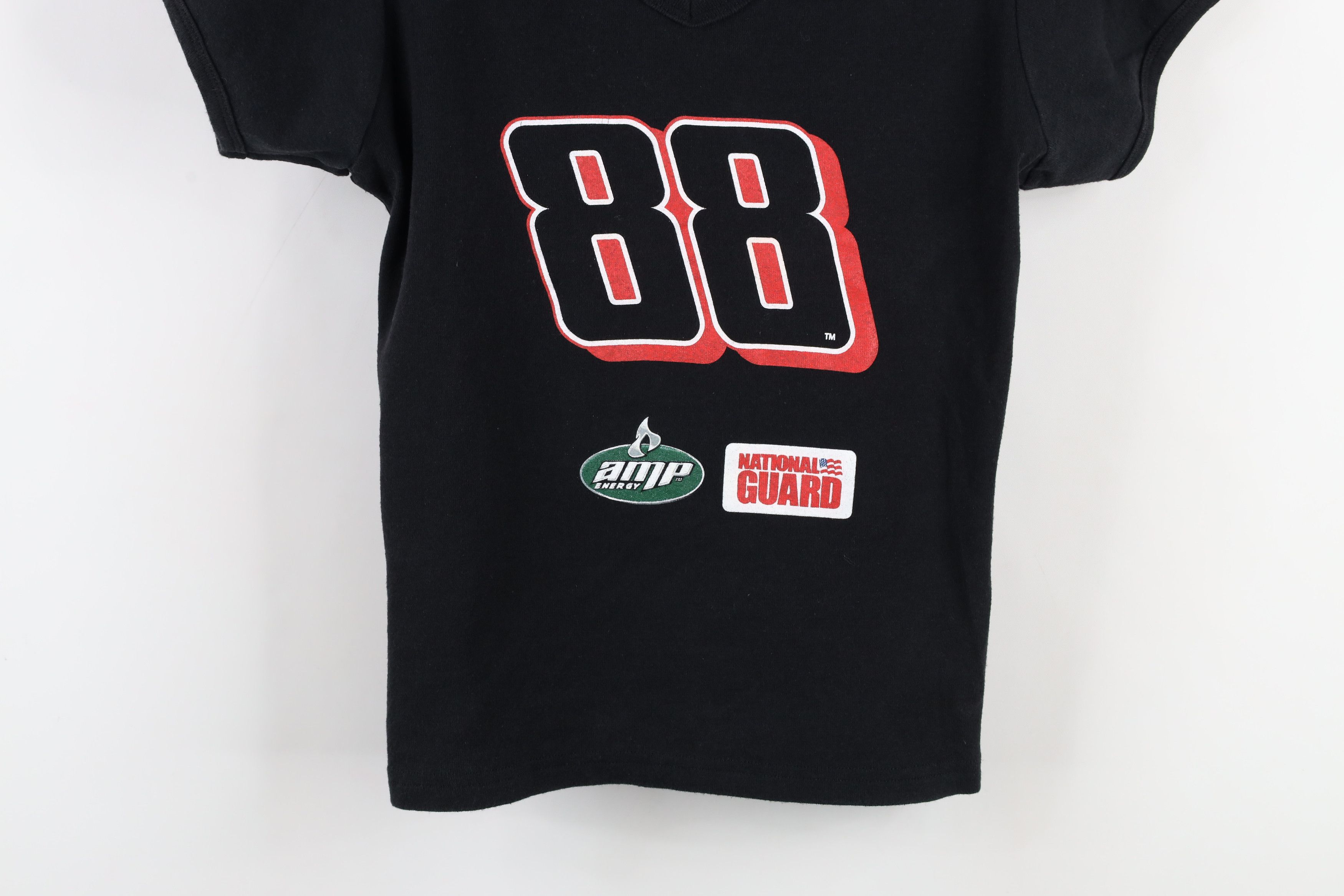 Vintage Vintage Y2K NASCAR Dale Earnhardt Jr Ribbed Knit T-Shirt Size S / US 4 / IT 40 - 3 Thumbnail
