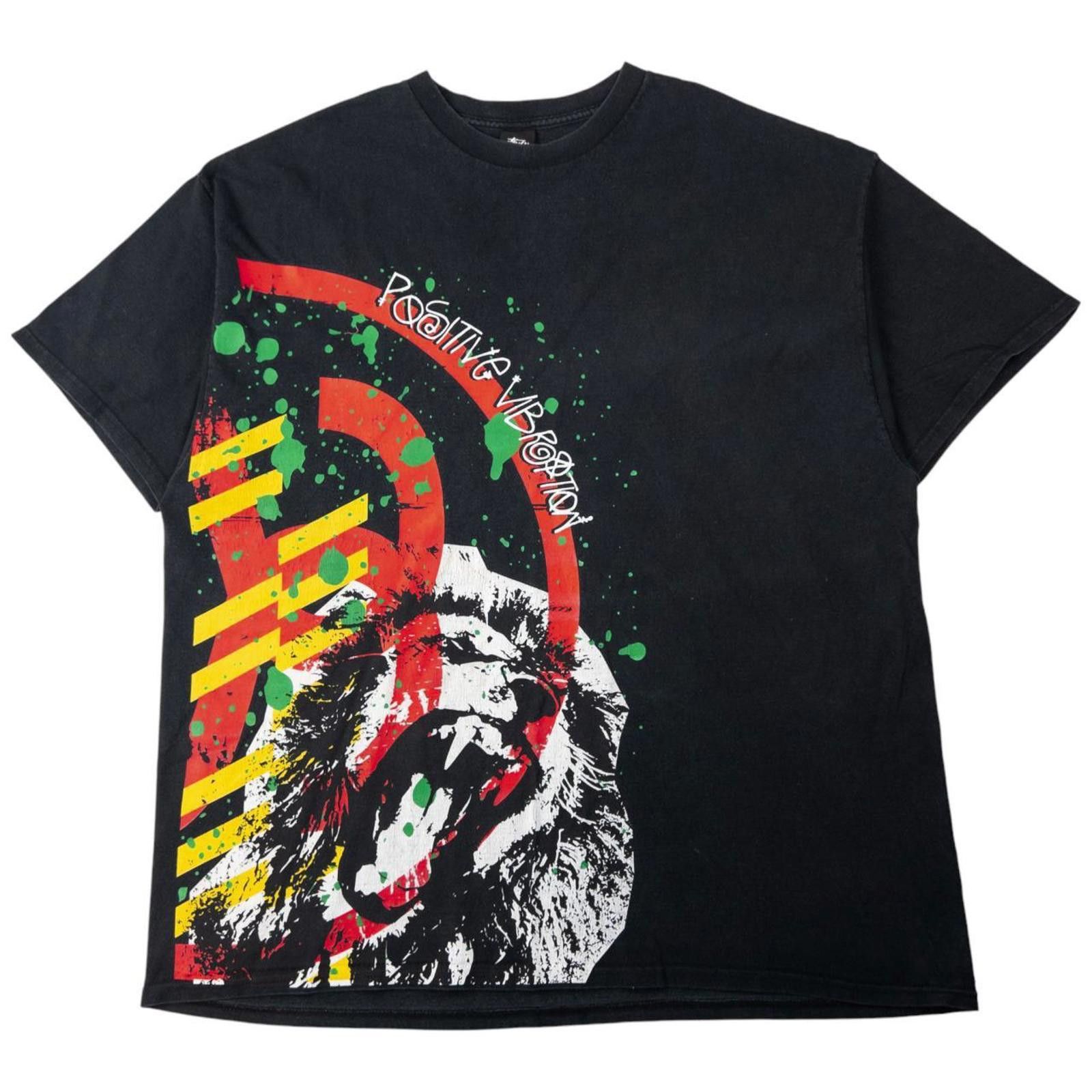 Stussy Lion T Shirt | Grailed