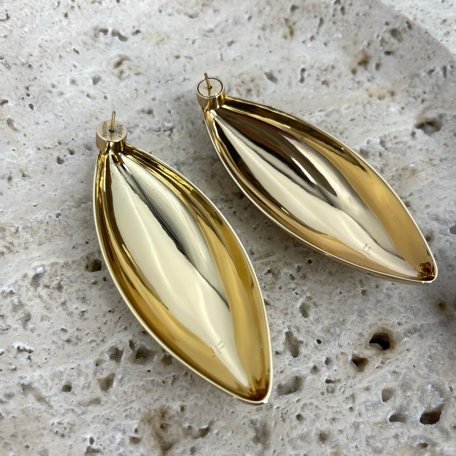 Other Jennifer Fisher | Puffy Dagger Earrings in Yellow Gold Size ONE SIZE - 8 Thumbnail