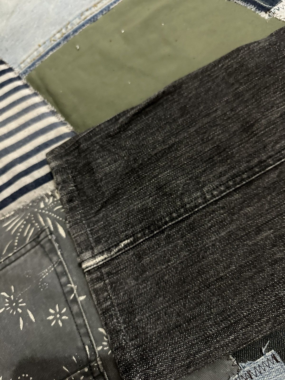 Japanese Brand Edge Rupert Distressed Denim Jeans Pants Size US 33 - 14 Thumbnail