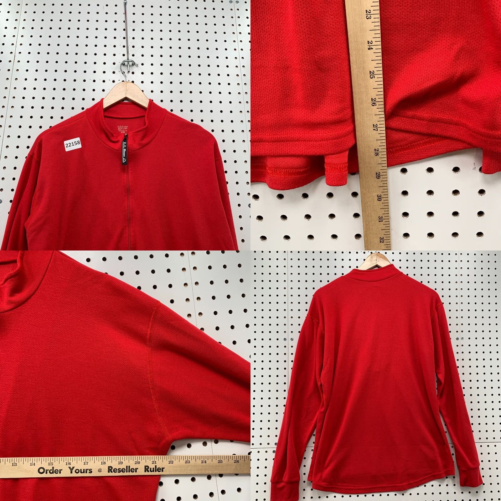 Vintage LL Bean Pullover Red Lightweight Mens Large Long Sleeve Size US L / EU 52-54 / 3 - 8 Thumbnail