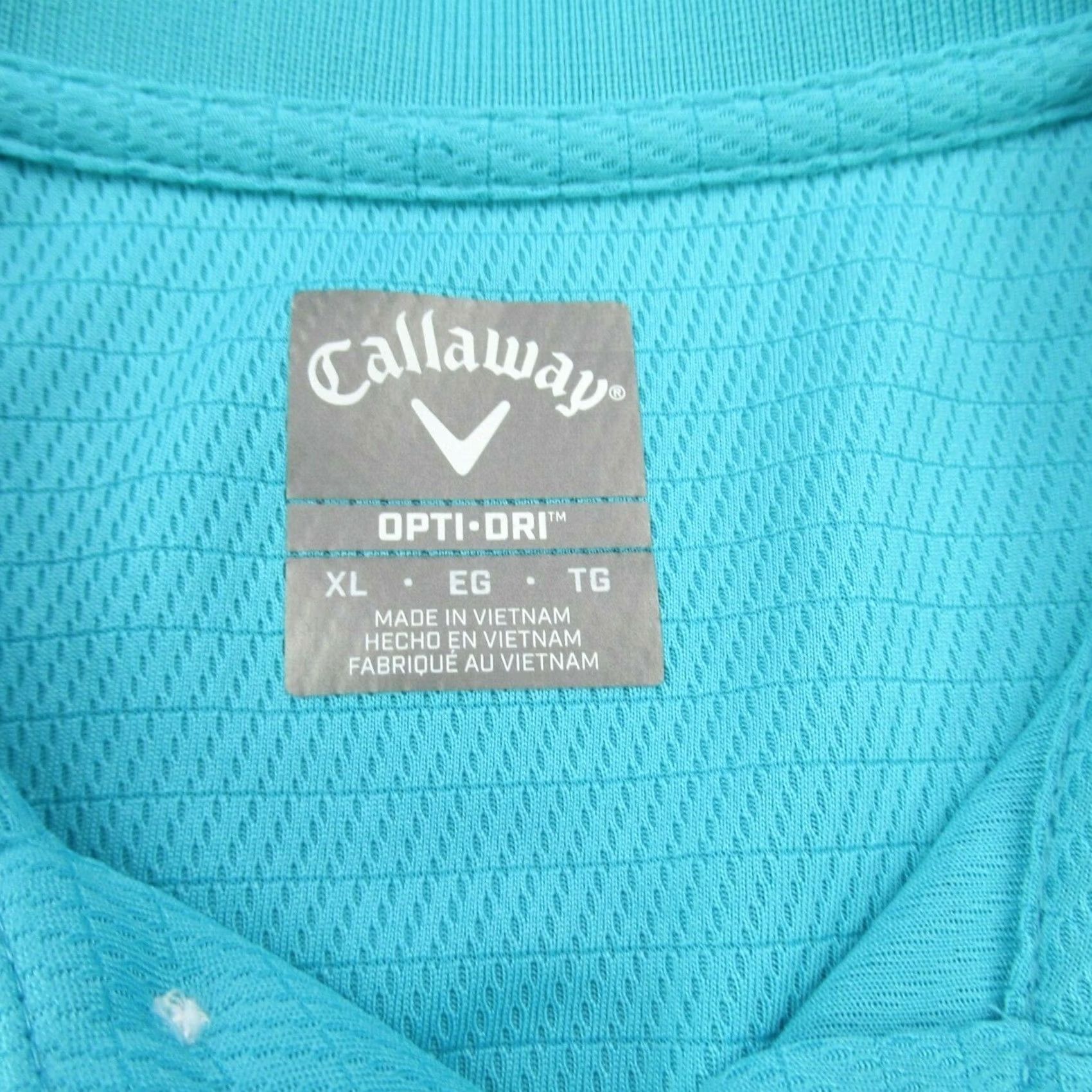 Callaway Callaway Shirt Mens XL Stripes Golf Polo Short Sleeve Collar Lightweight Green Polo Shirt XL Mens Golf Polo Size US XL / EU 56 / 4 - 5 Thumbnail