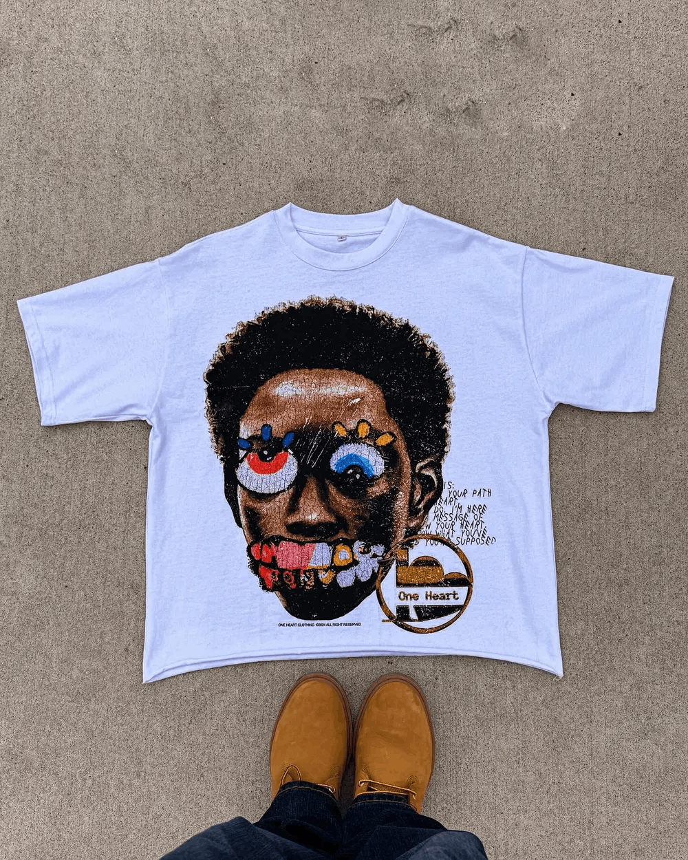 Other Messy Graphic This Madness is Life Printed Tshirt Size US M / EU 48-50 / 2 - 1 Thumbnail