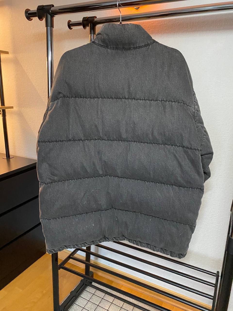 Levi's puffer jacket coat Large down denim Size US M / EU 48-50 / 2 - 5 Thumbnail