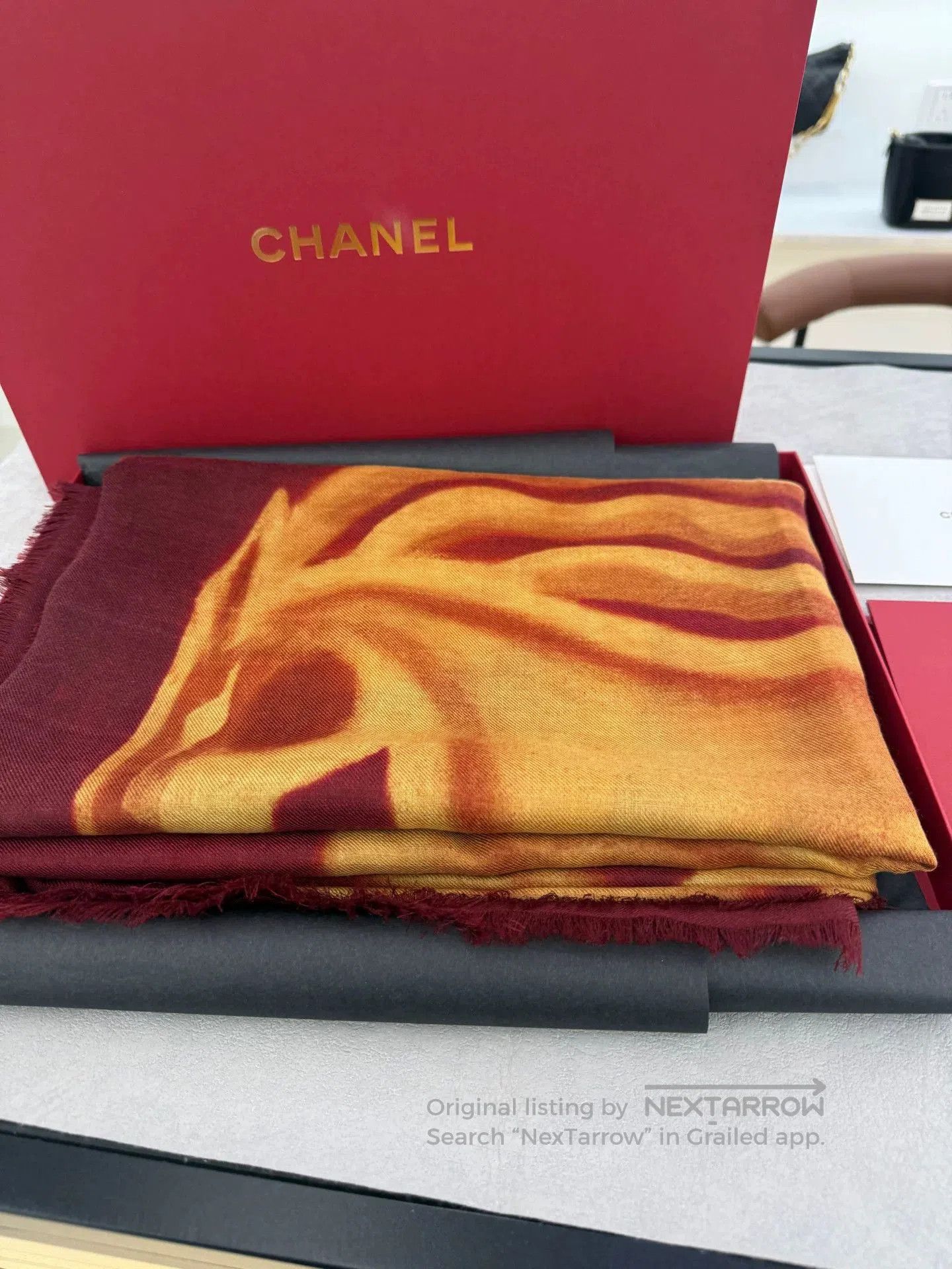 Chanel Chanel 2026 Horse VIC Limited Scarf. Size ONE SIZE - 2 Thumbnail