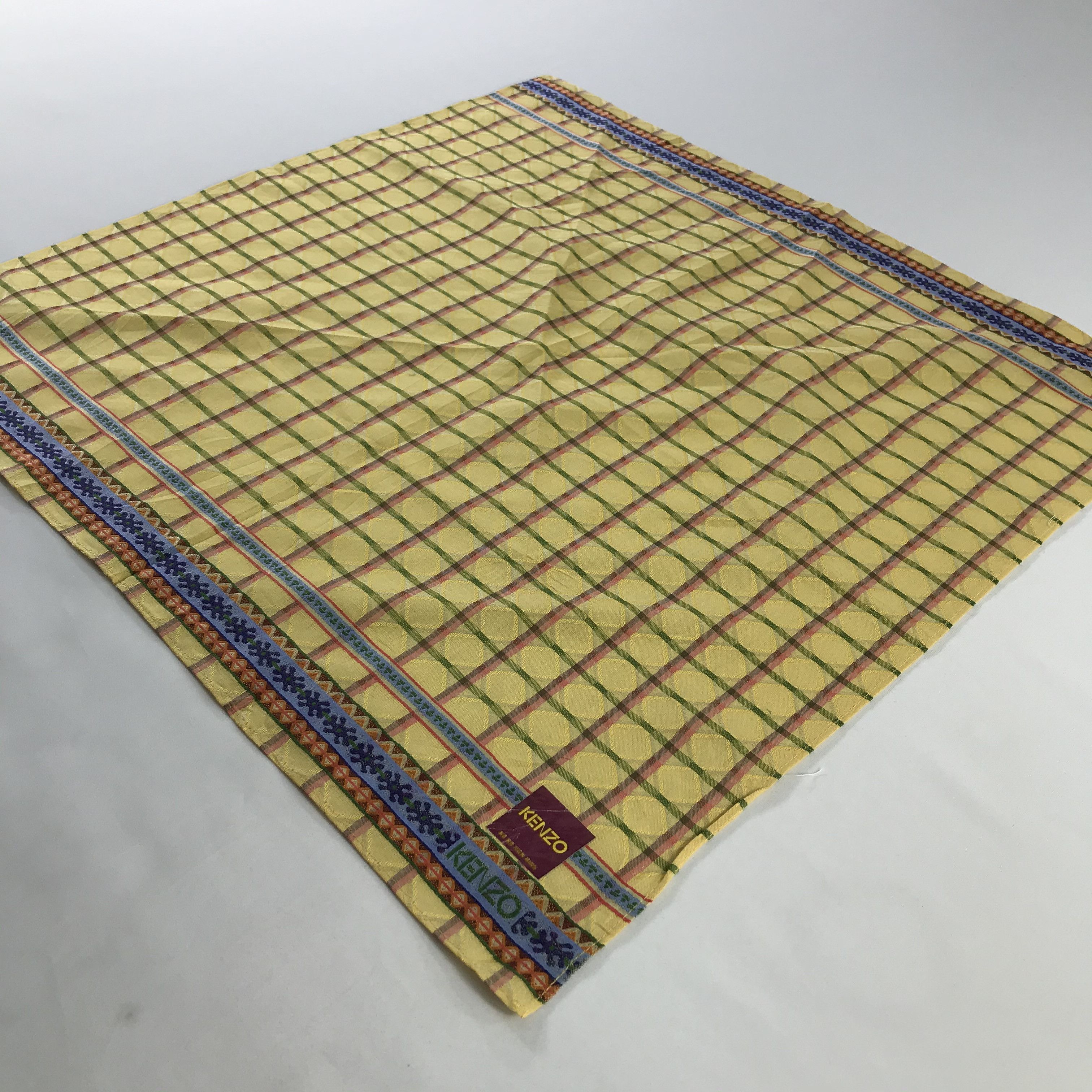 Kenzo × Vintage Kenzo Bandana / Handkerchief / Neckerchief - S504 Size ONE SIZE - 2 Thumbnail