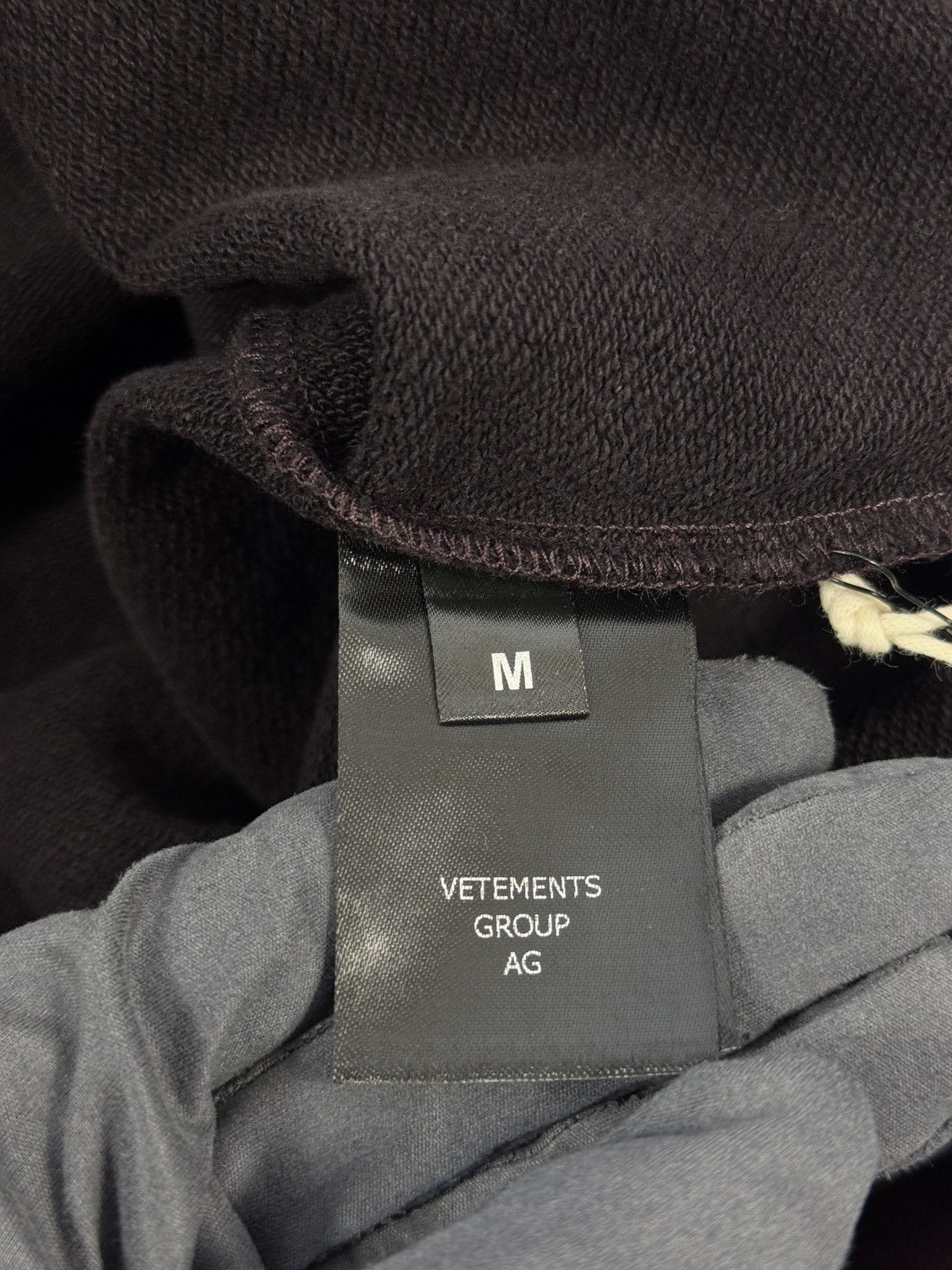 Vetements x CRADLE OF FILTH OVERSIZED PANELLED ZIP HOODIE Size US XXL / EU 58 / 5 - 8 Thumbnail