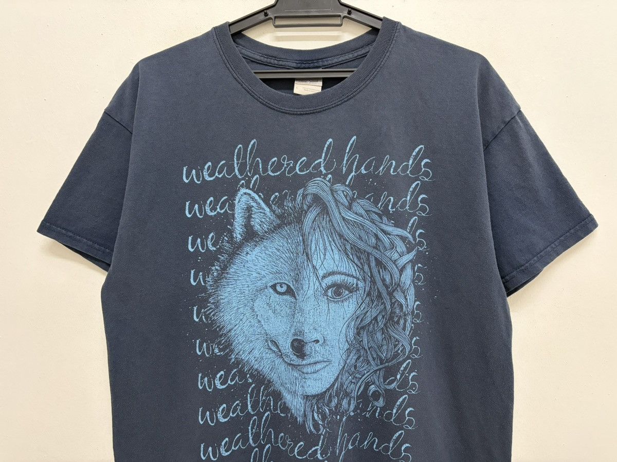 Band Tees WEATHERED HANDS ALTERNATIVE ROCK HARDCORE EMO BAND GILDAN Size US L / EU 52-54 / 3 - 3 Thumbnail