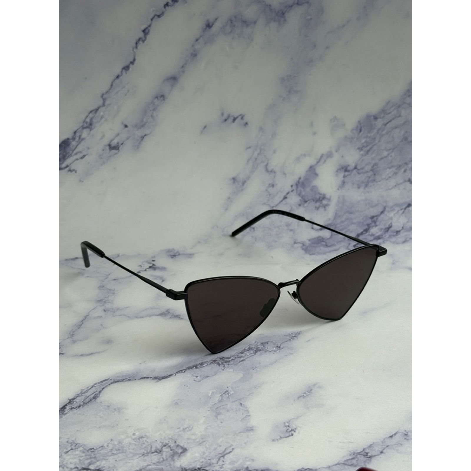 Saint Laurent Paris NEW Saint Laurent SL303 Jerry Sunglasses in Black Size ONE SIZE - 5 Thumbnail